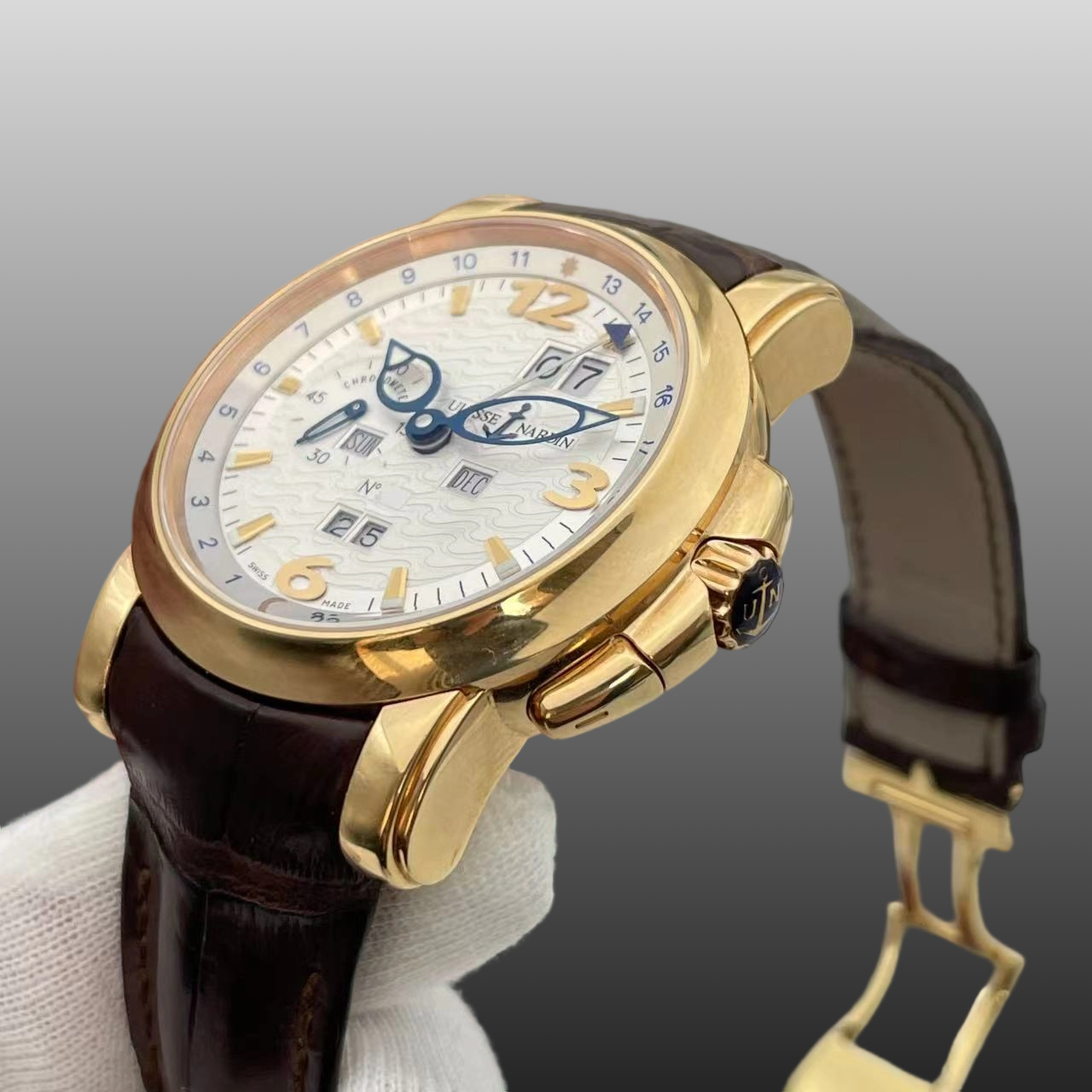 Ulysse Nardin 322-66 detail 2