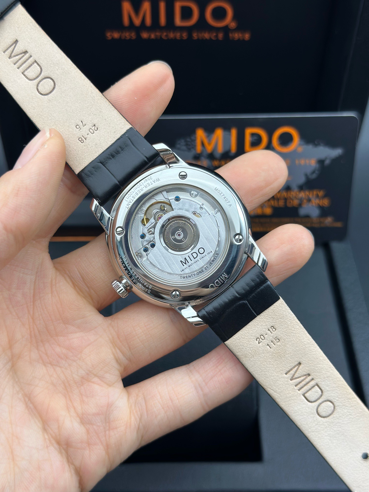 Mido M027.407.16.010.00 detail 6