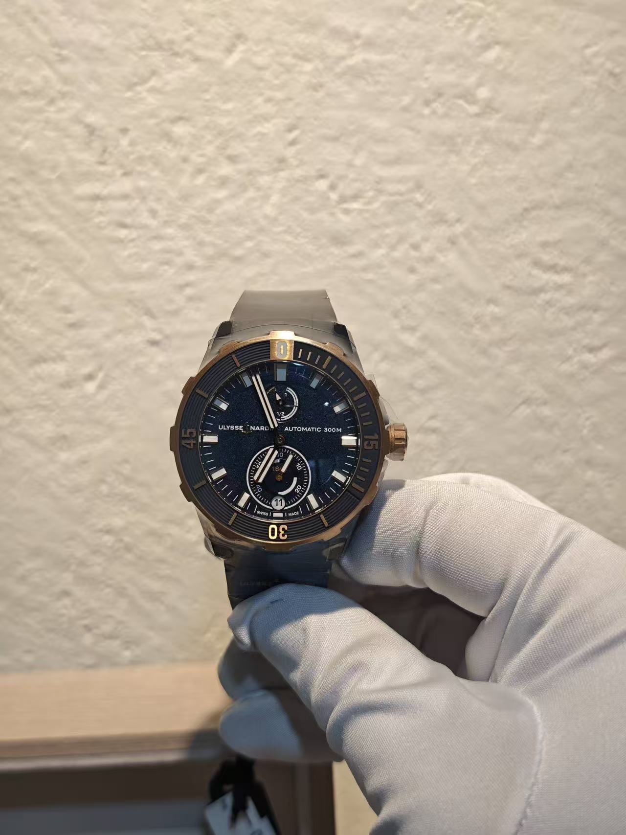 Ulysse Nardin 1185-170-3 / BLUE detail 3