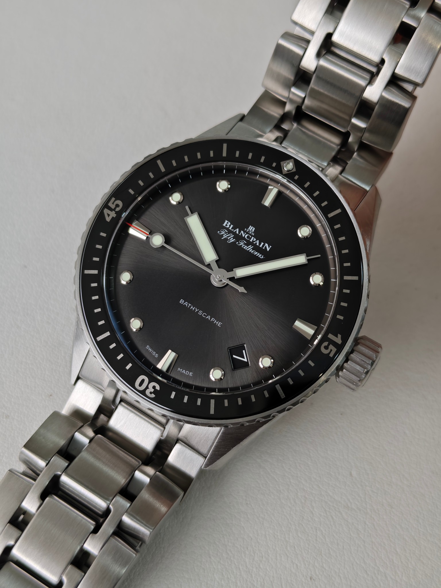 Blancpain 5000-1110-70B detail 3