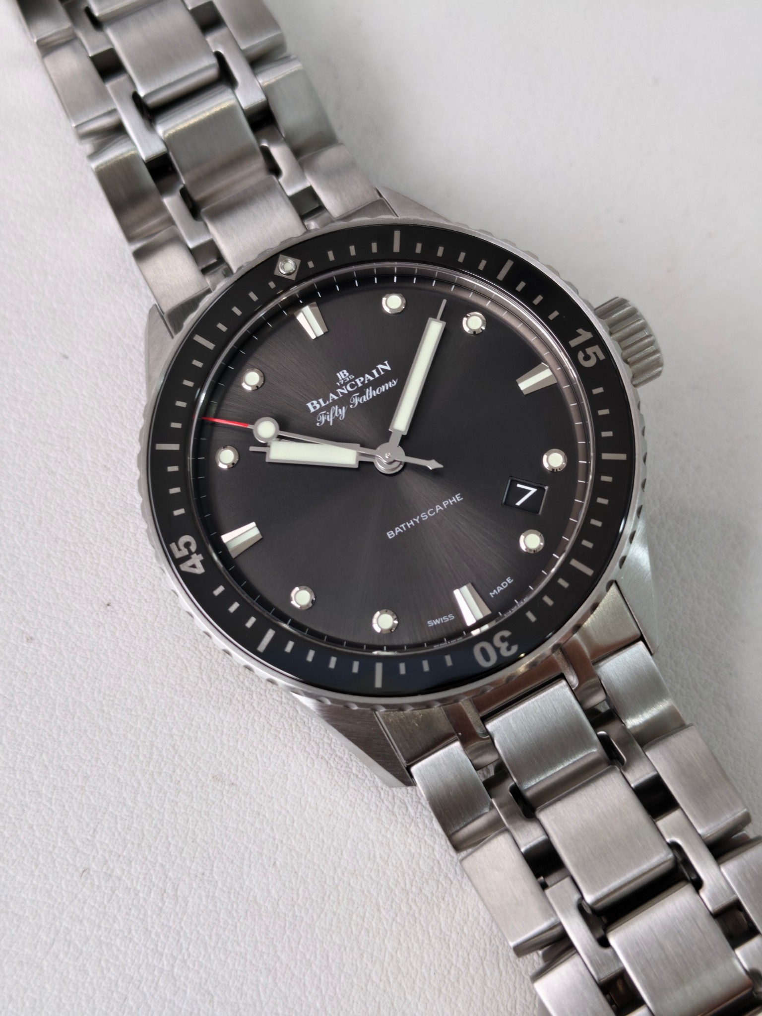Blancpain 5000-1110-70B detail 1