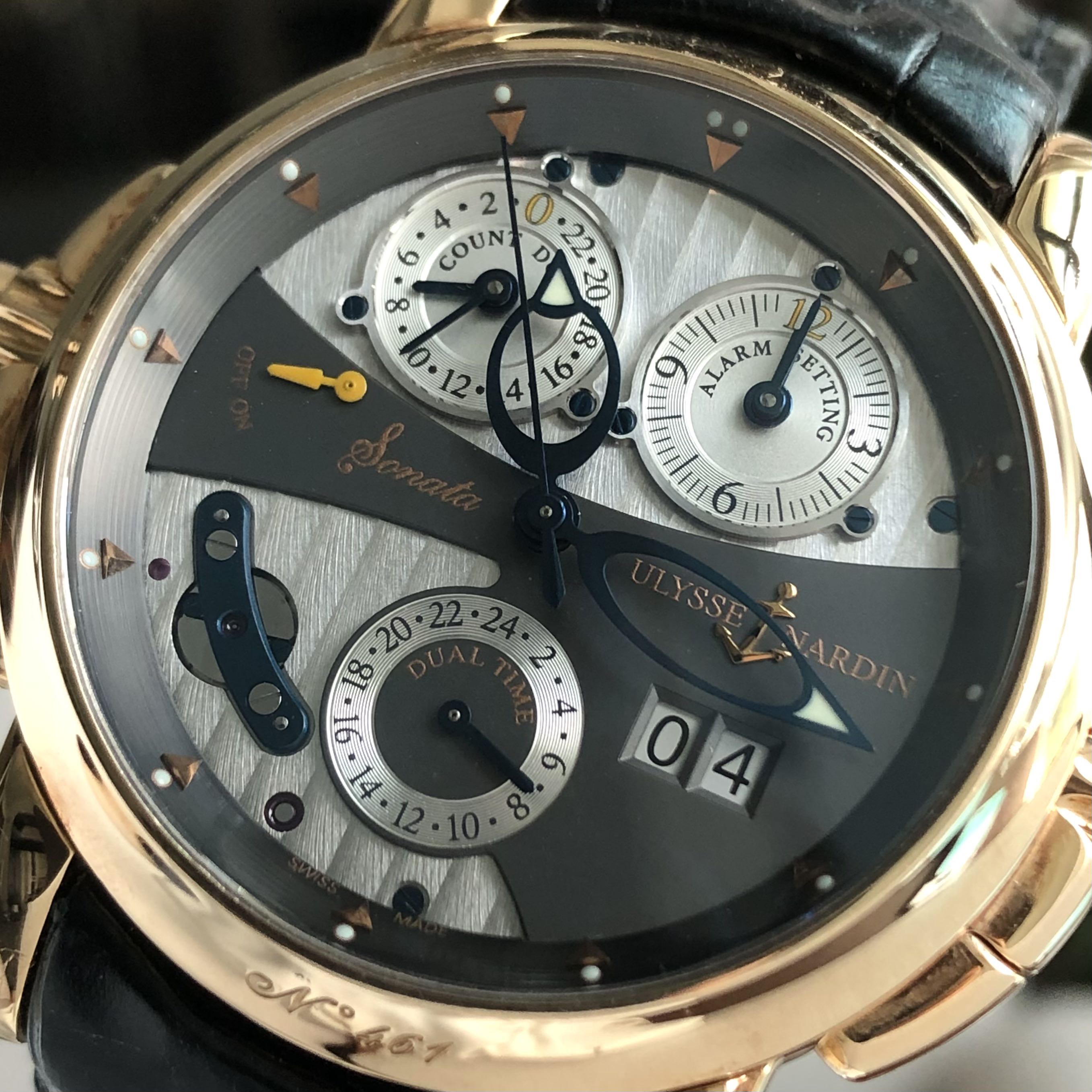 Ulysse Nardin 676-88 detail 2