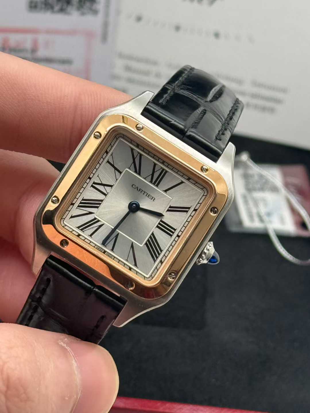 Cartier W2SA0012 detail 2