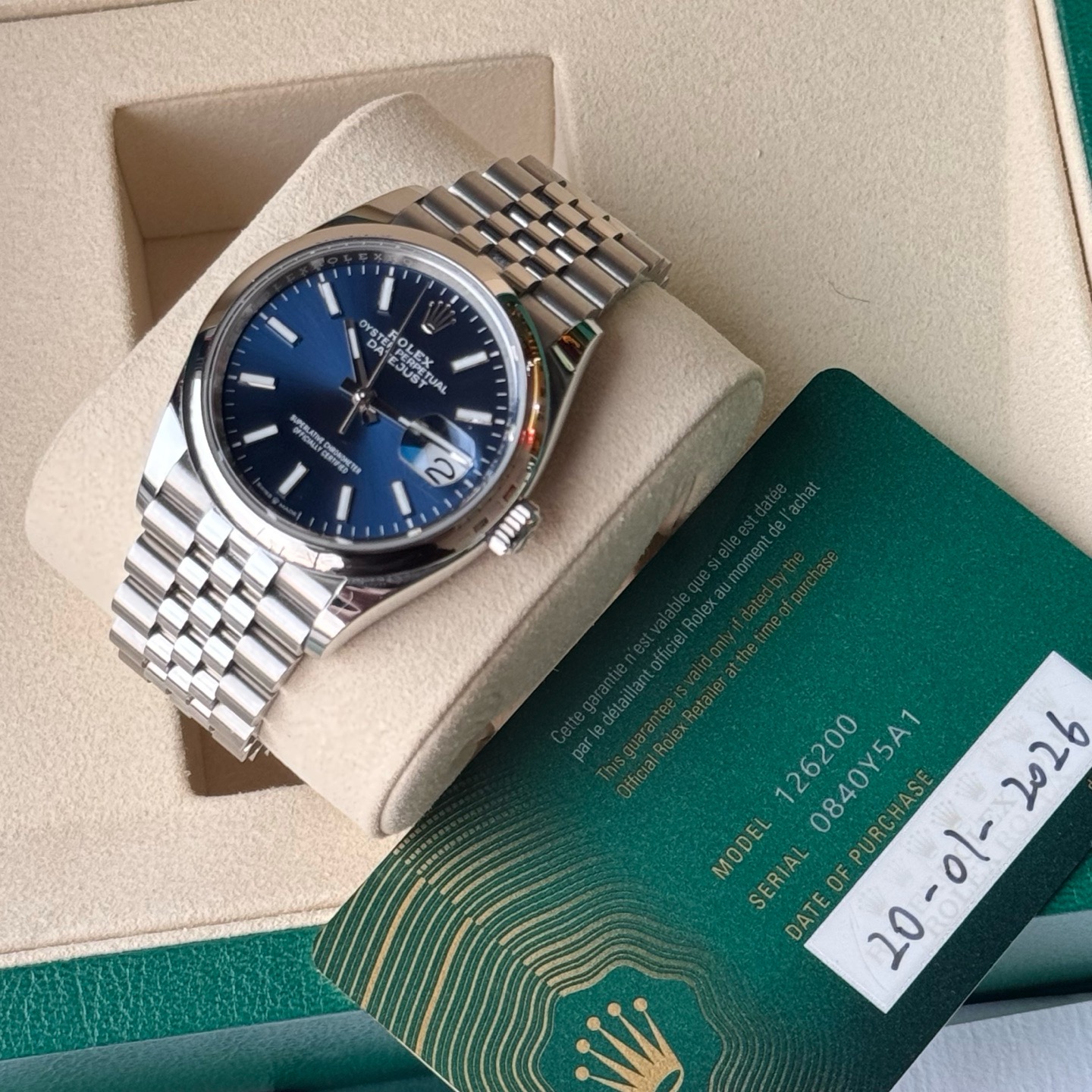 Rolex m126200-0005 detail 4