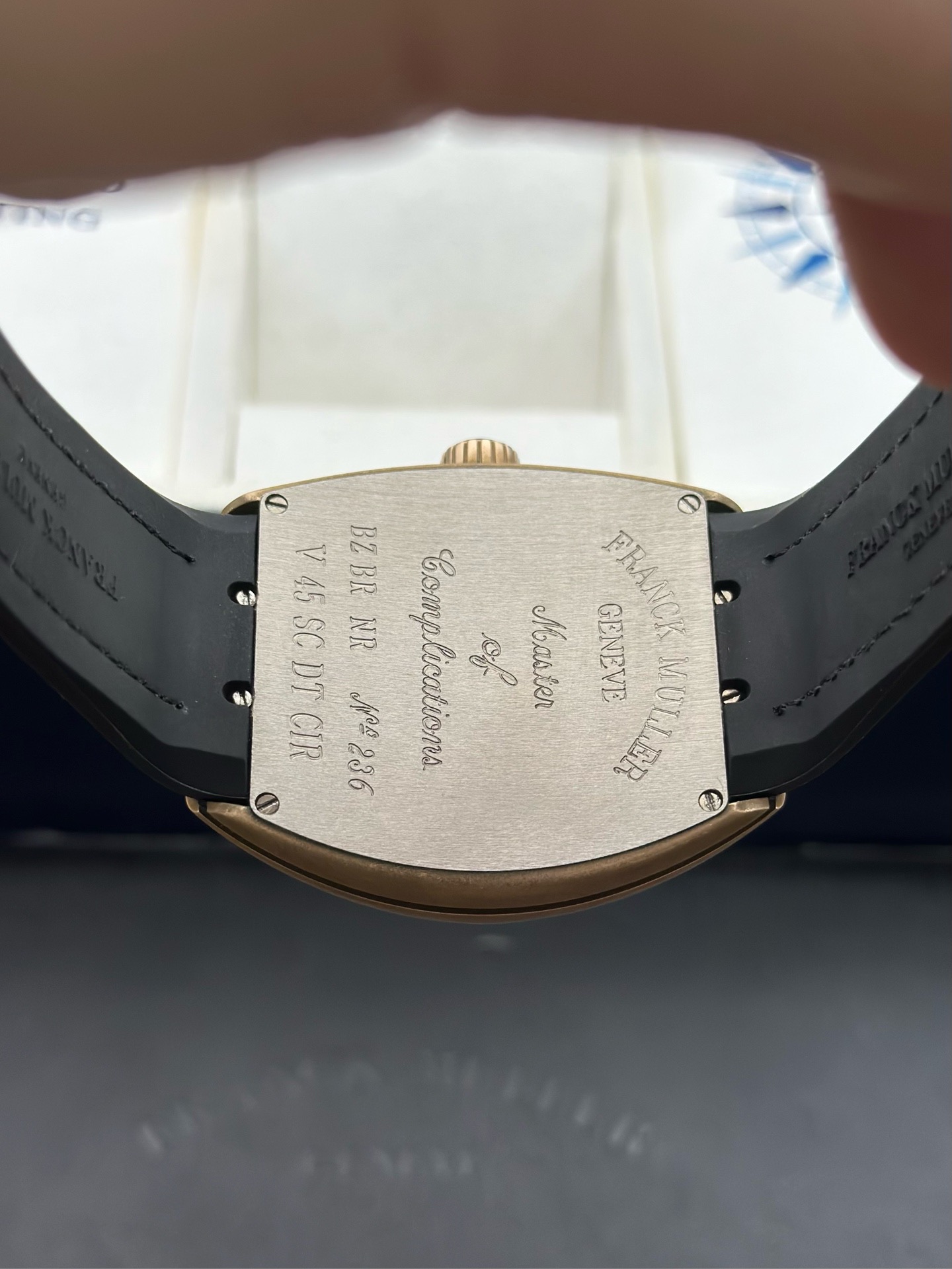 Franck Muller V45 SC DT CIR detail 6