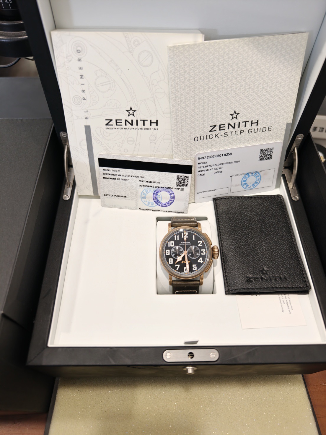 Zenith 29.2430.4069 / 21.C800 detail 7