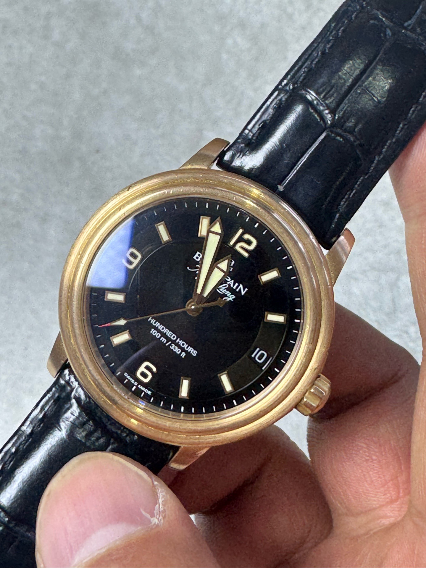 Blancpain 2100-1430A-64B detail 2