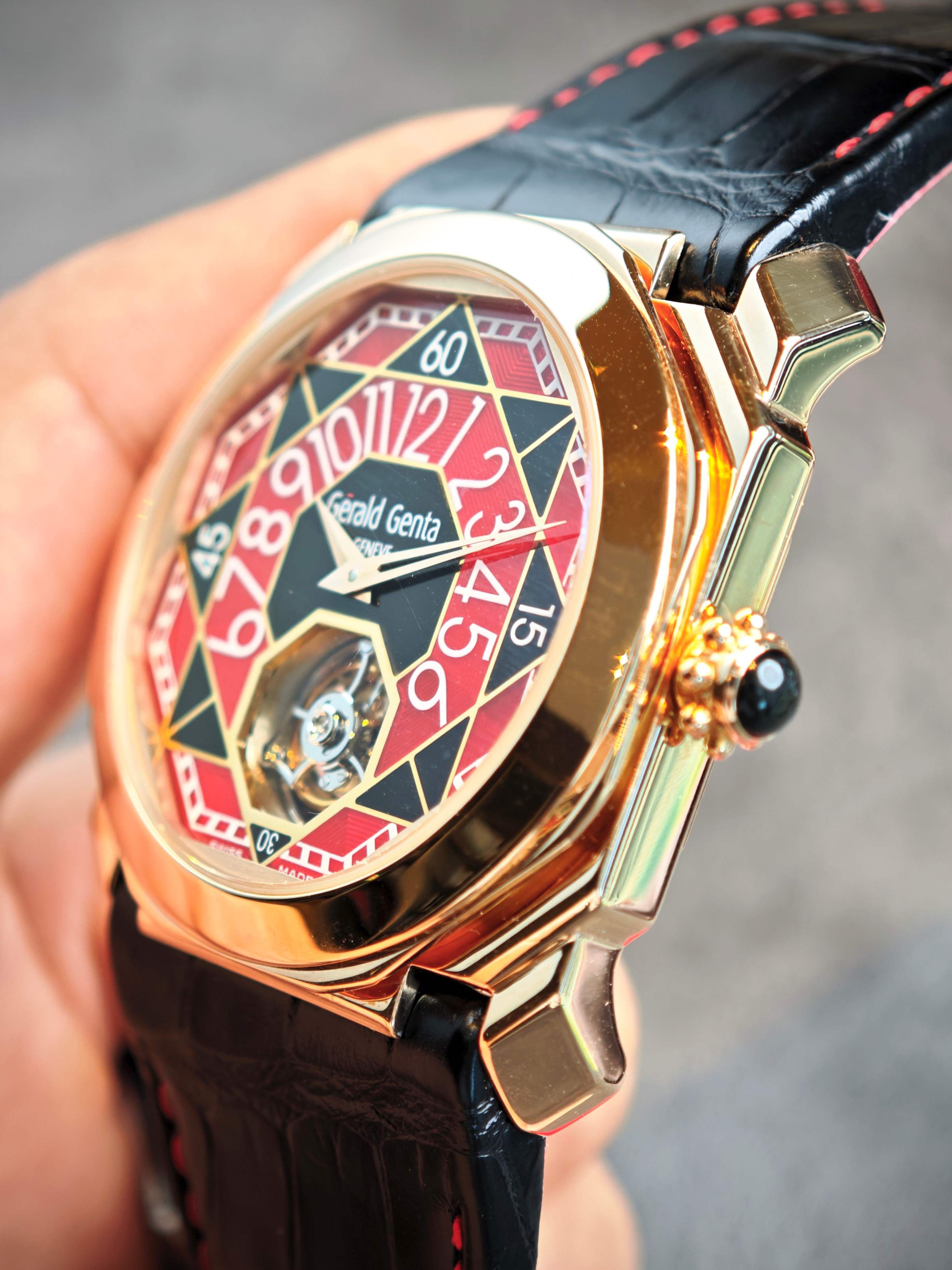 G&eacute;rald Genta OCTO TOURBILLON detail 3