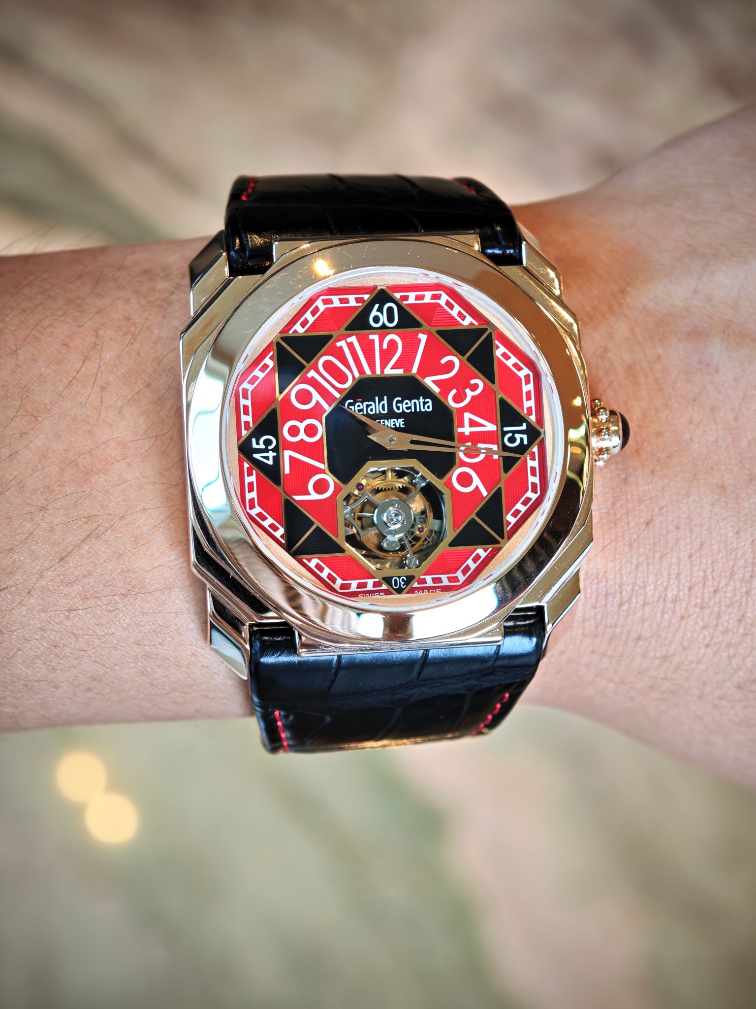 G&eacute;rald Genta OCTO TOURBILLON detail 6
