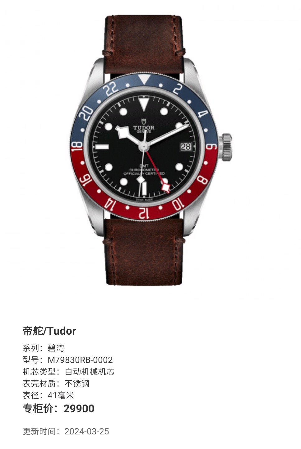 Tudor M79830RB-0002 detail 8