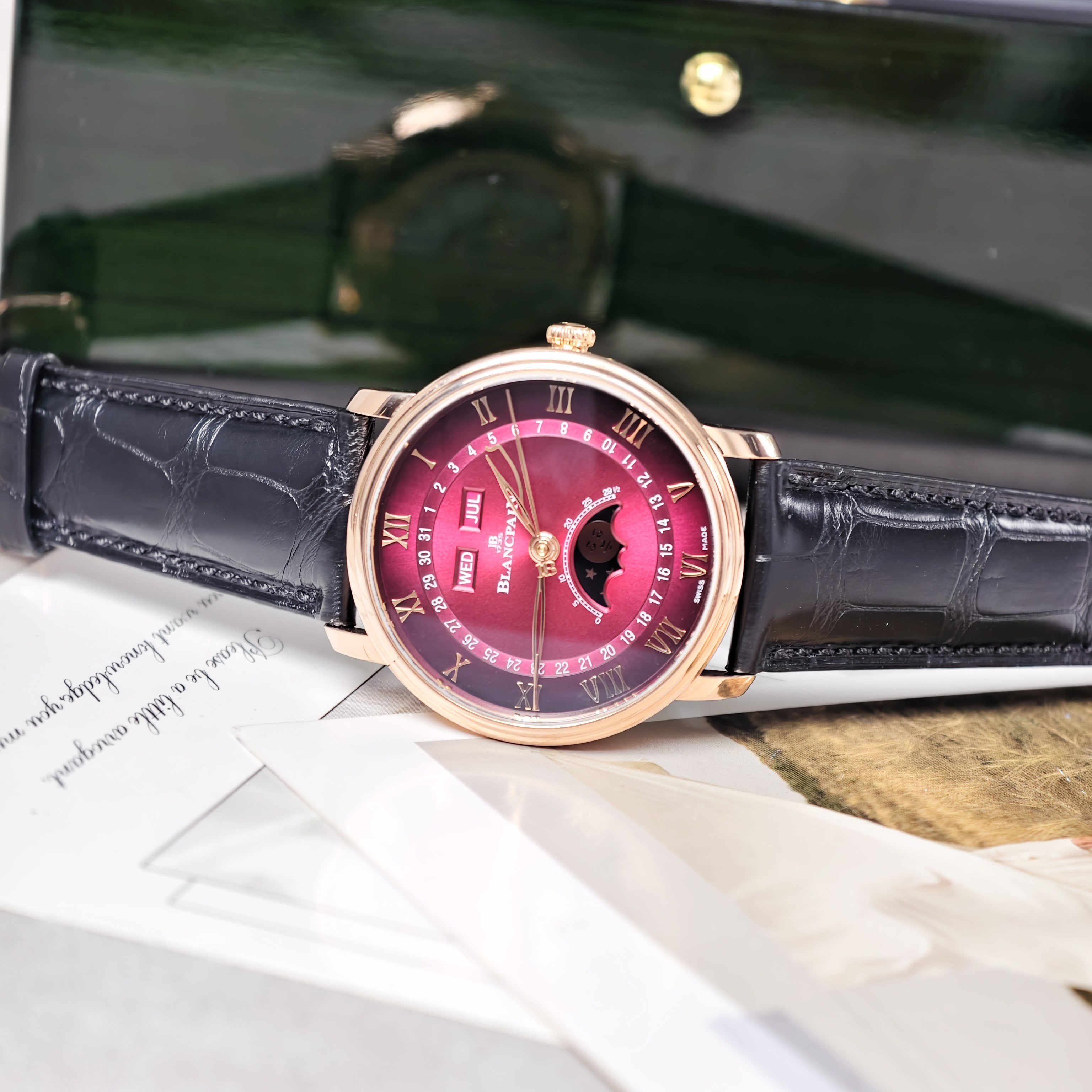 Blancpain 6654-3656-55B detail 1