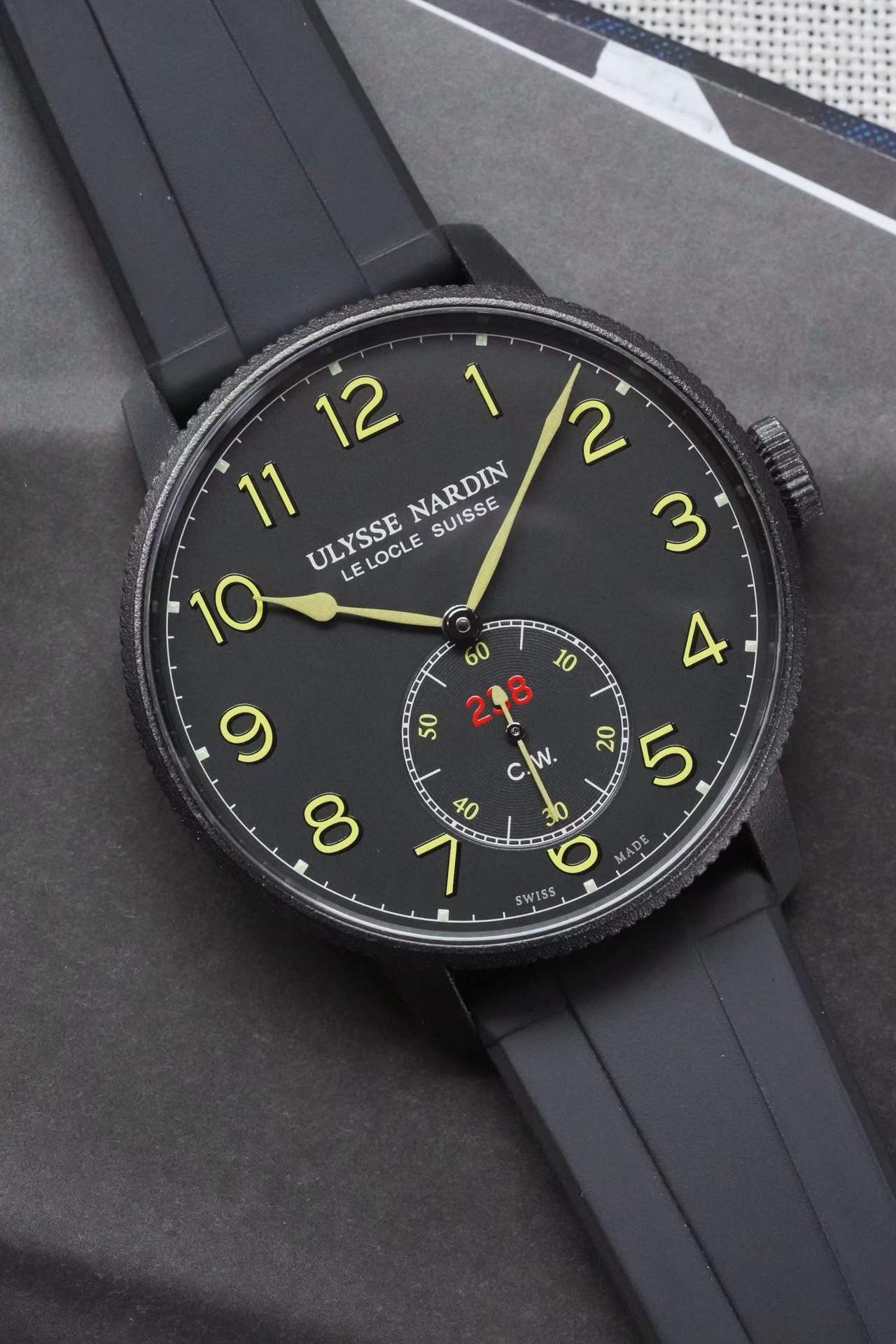 Ulysse Nardin 1183-320LE / BLACK detail 1