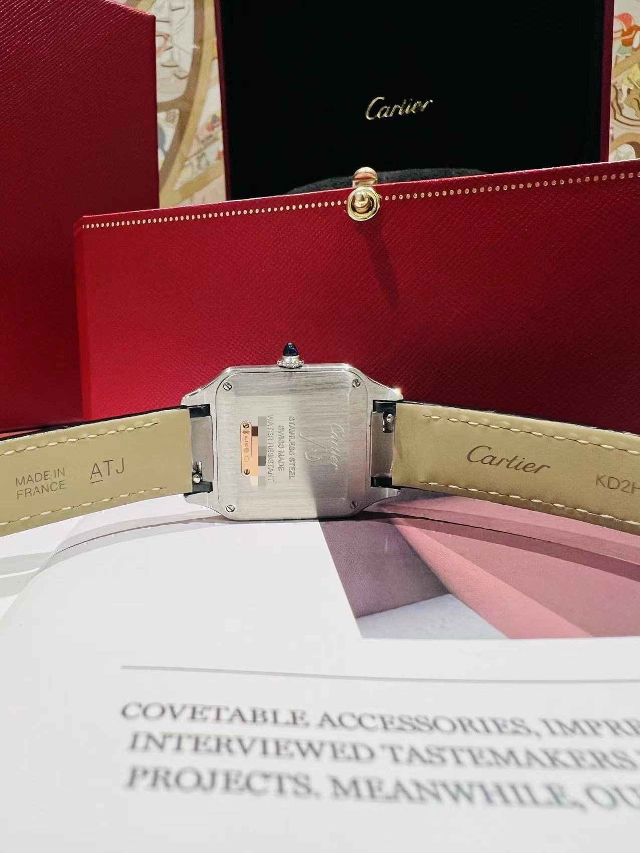 Cartier W2SA0012 detail 3