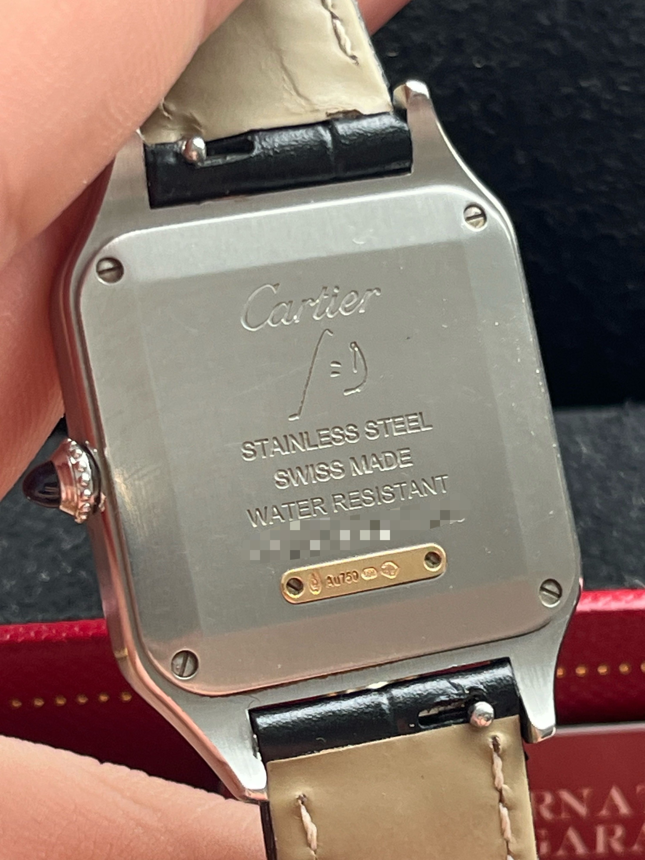 Cartier W2SA0012 detail 2