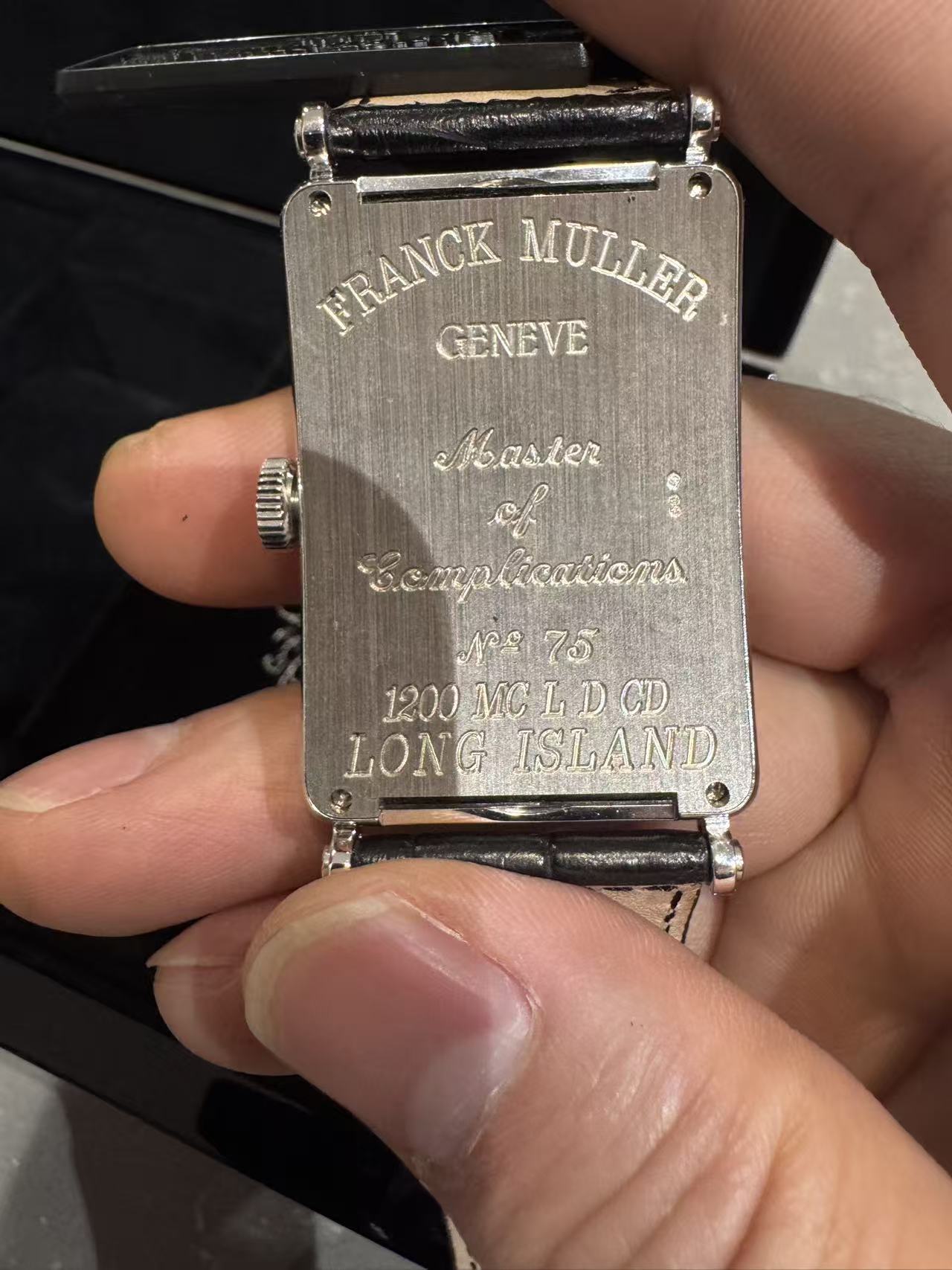 Franck Muller 1200 MC L D CD detail 1