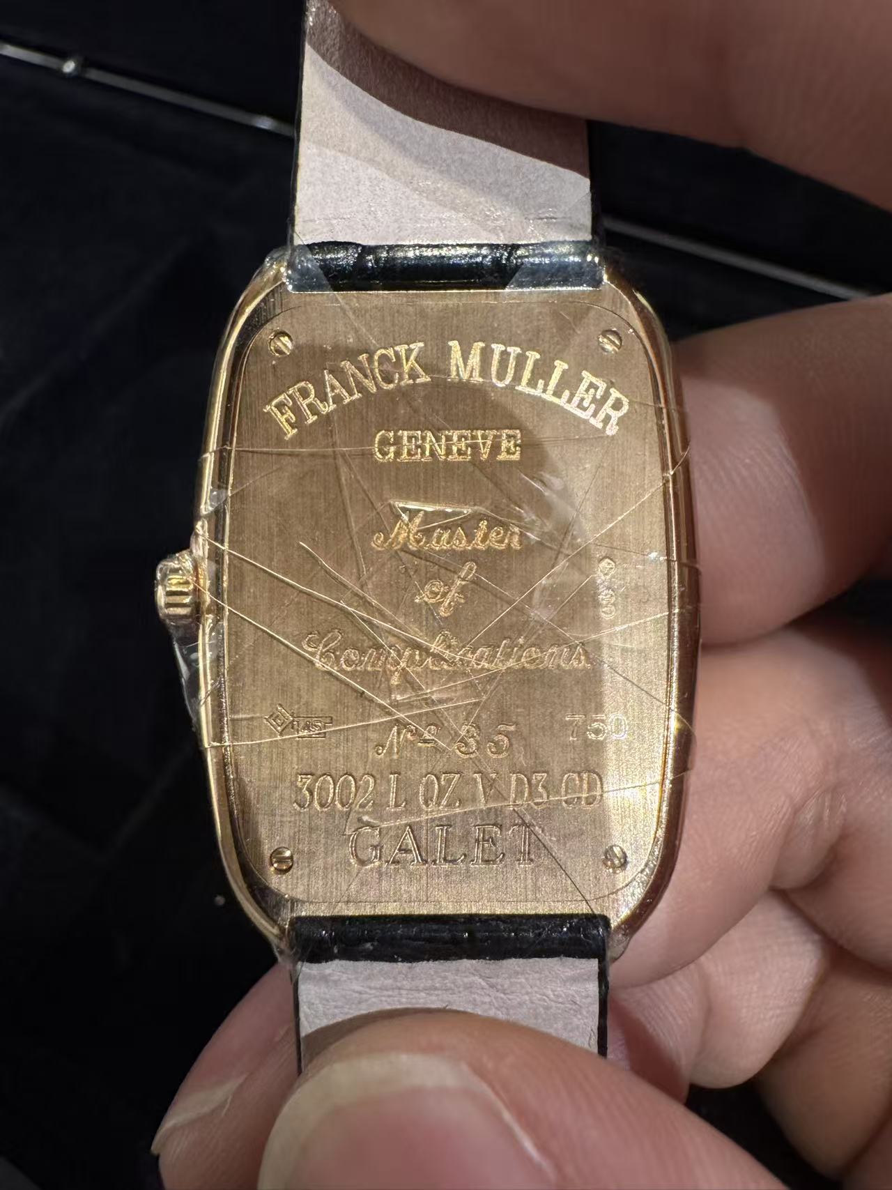 Franck Muller 3002 L QZ V D3 CD detail 1