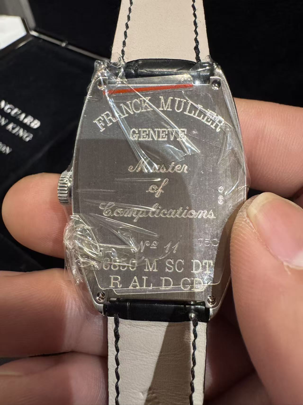 Franck Muller 6850 M SC DT R AL D CT detail 1