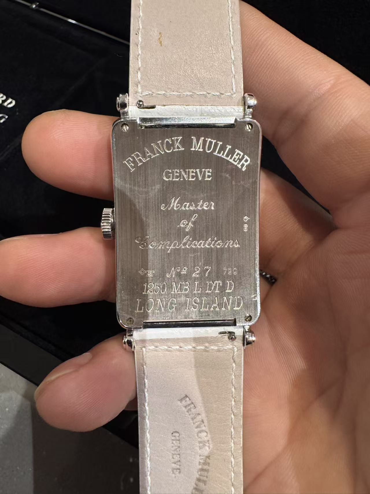 Franck Muller 1250 MB L DT D WG detail 1