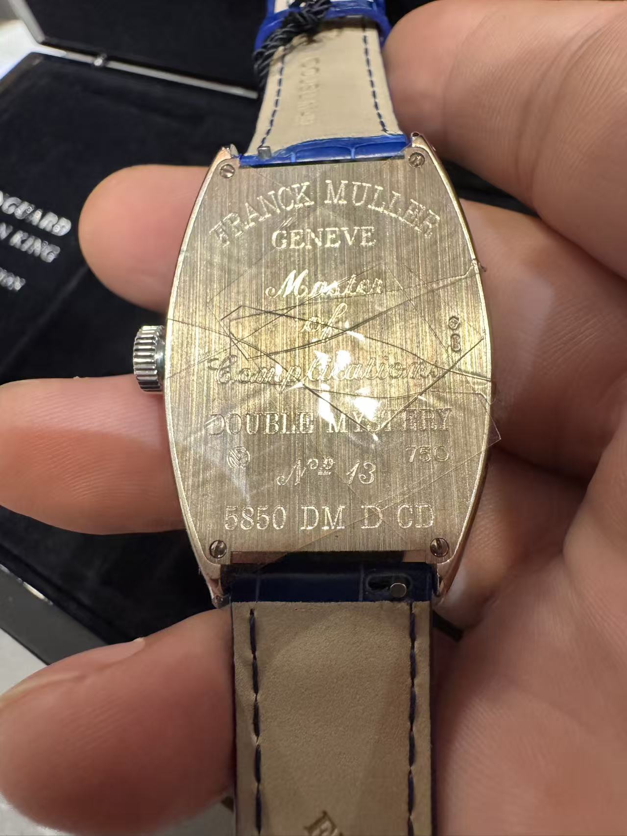 Franck Muller 5850 DM D CD SA WG detail 1