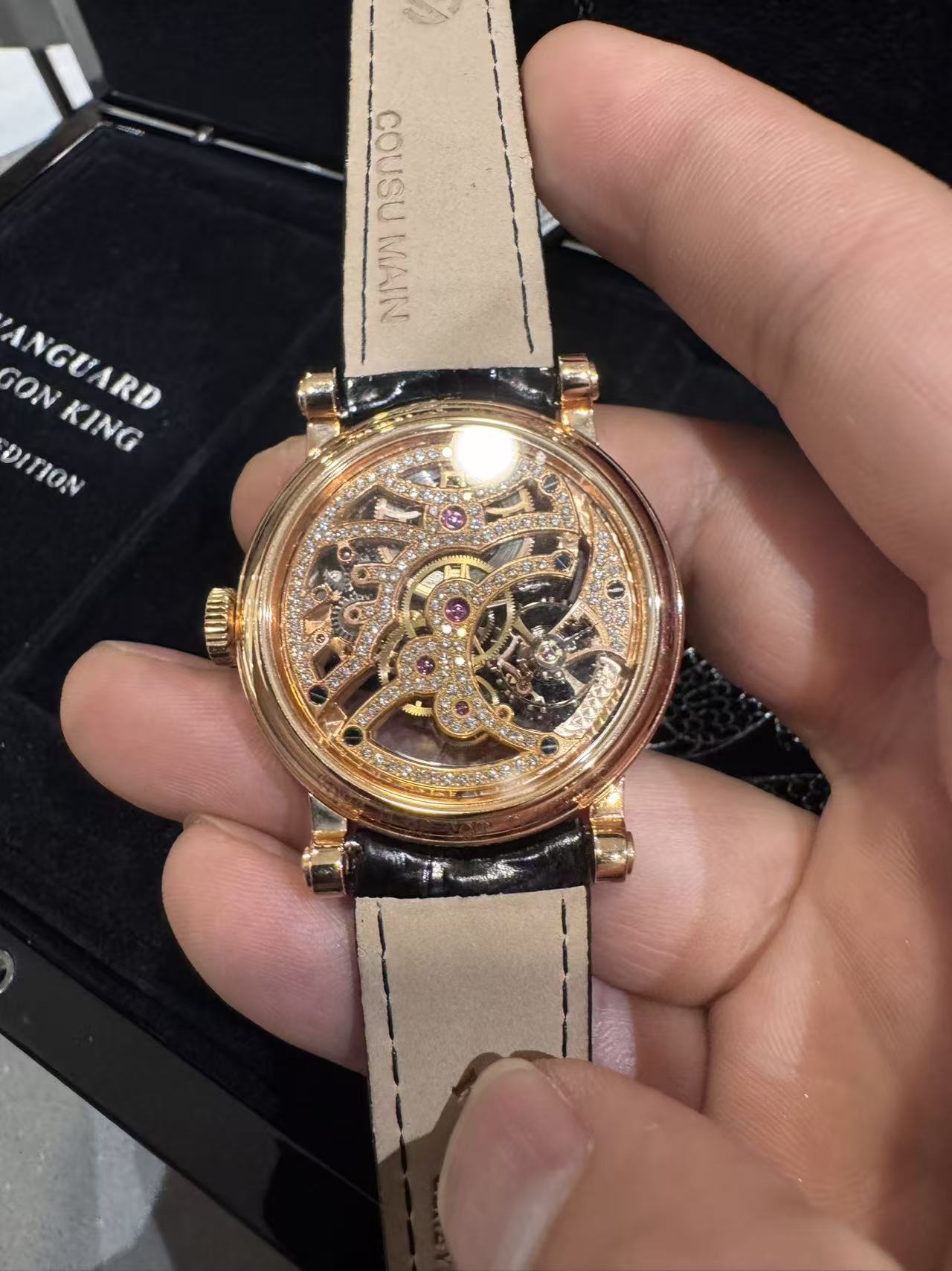 Franck Muller 7039 B S6 SQT D MVT D5N detail 1