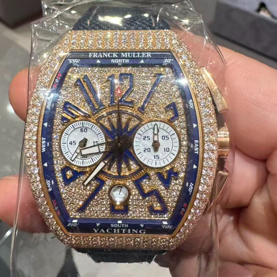 Franck Muller V 45 CC DT D CD YACHTING D CD 5N BL5N