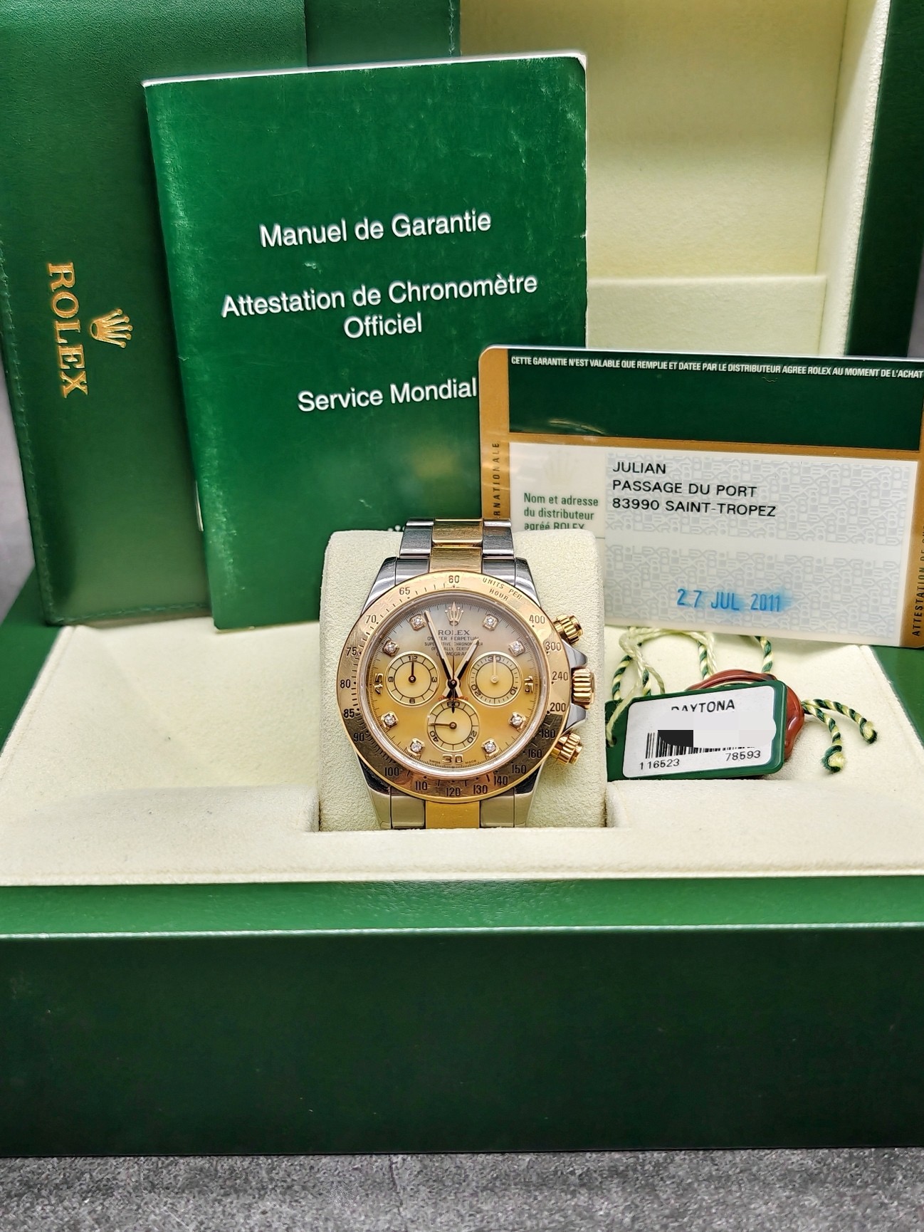 Rolex 116523 detail 8