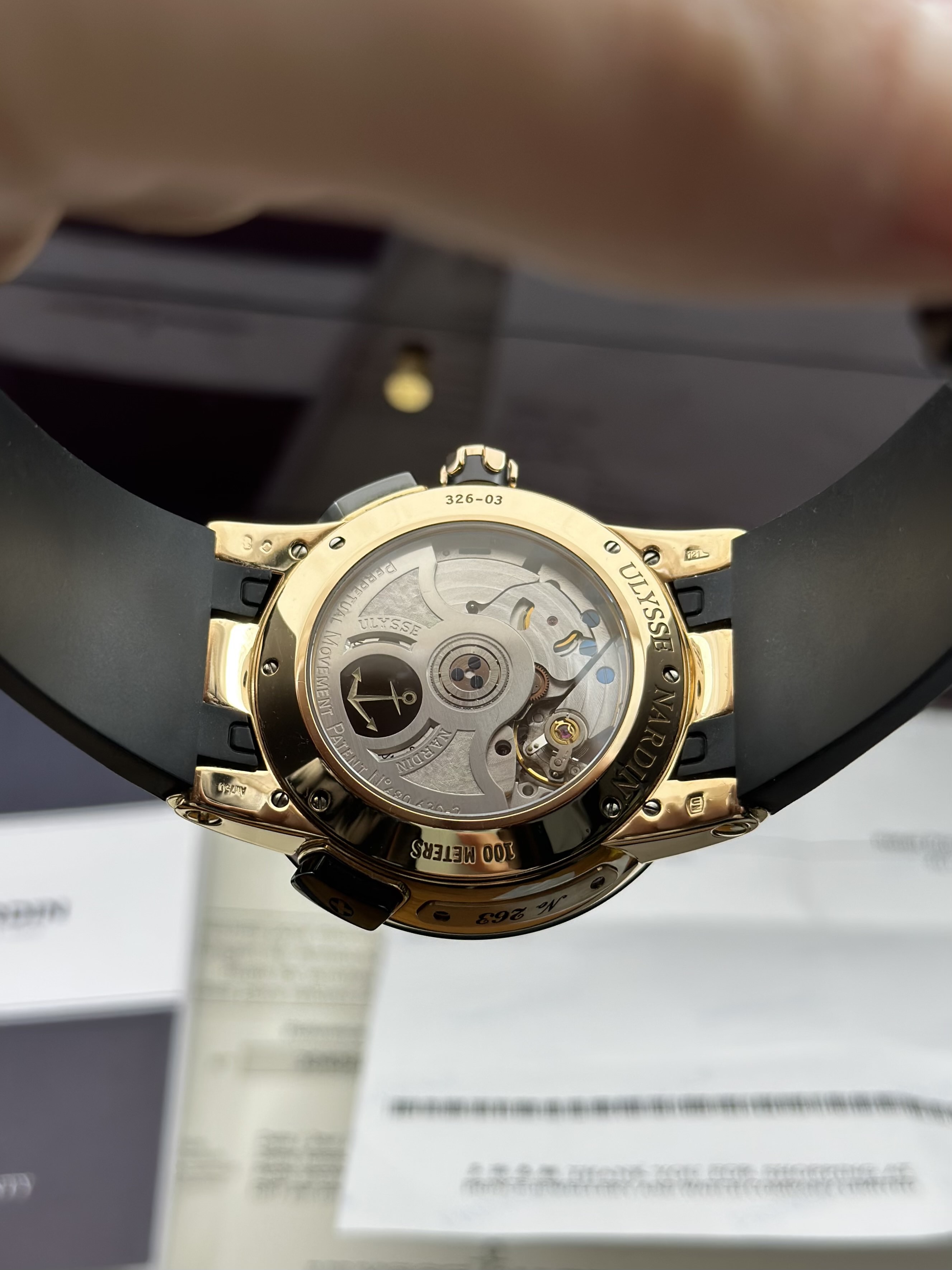 Ulysse Nardin 326-03-3 detail 8