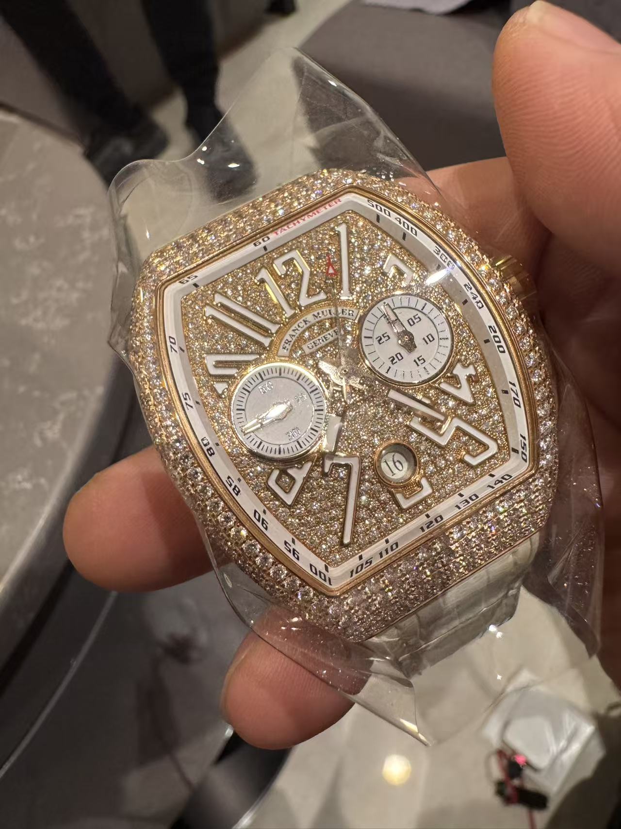Franck Muller V 45 CC DT D CD 5N BC5N detail 1