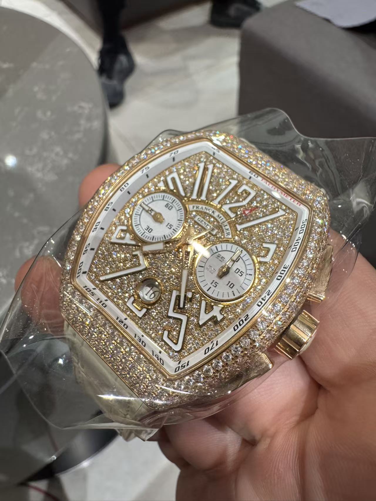 Franck Muller V 45 CC DT D CD 5N BC5N detail 2