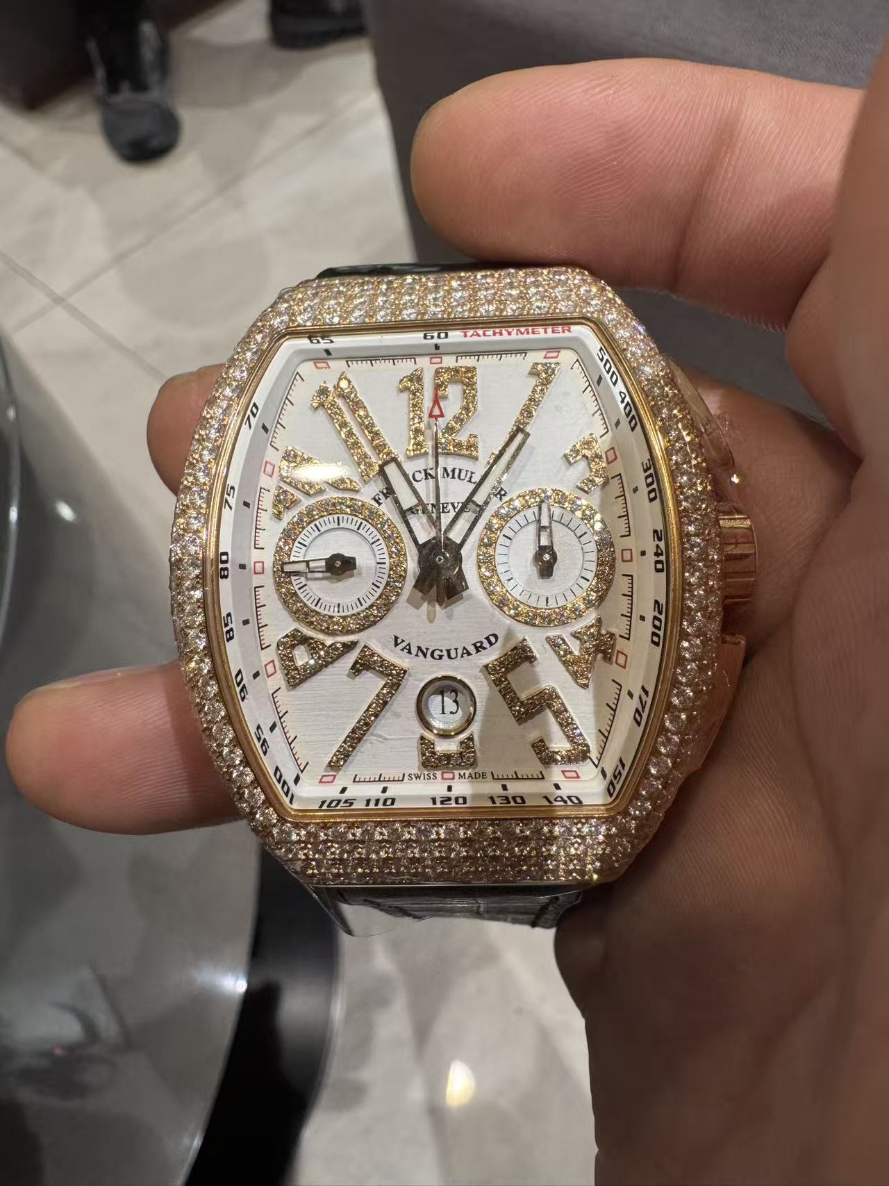 Franck Muller V 45 CC DT D NBR CD 5N BC5N