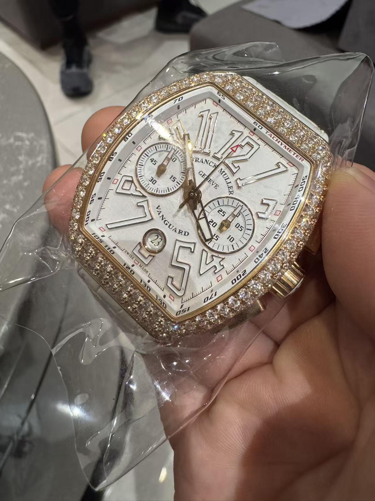 Franck Muller V 45 CC DT D 5N BC5N detail 1
