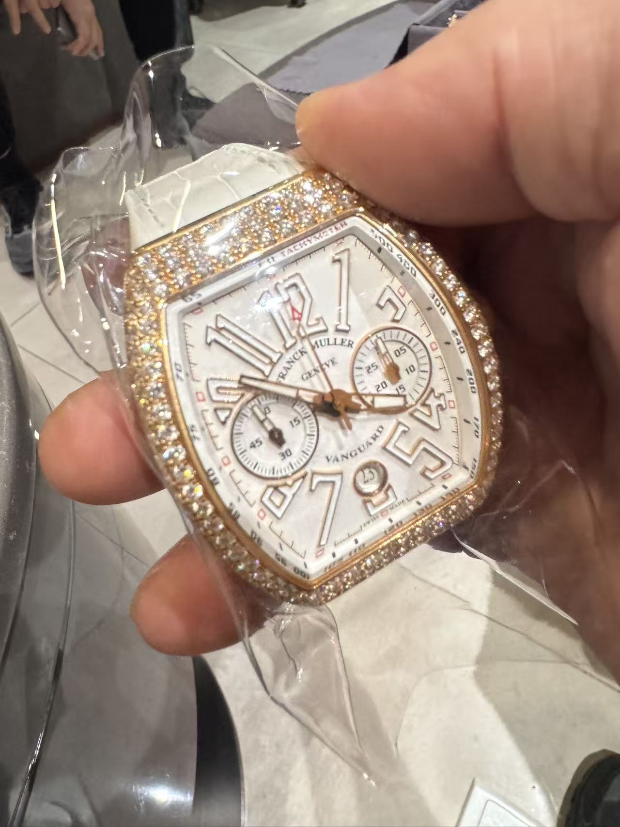 Franck Muller V 45 CC DT D 5N BC5N detail 2