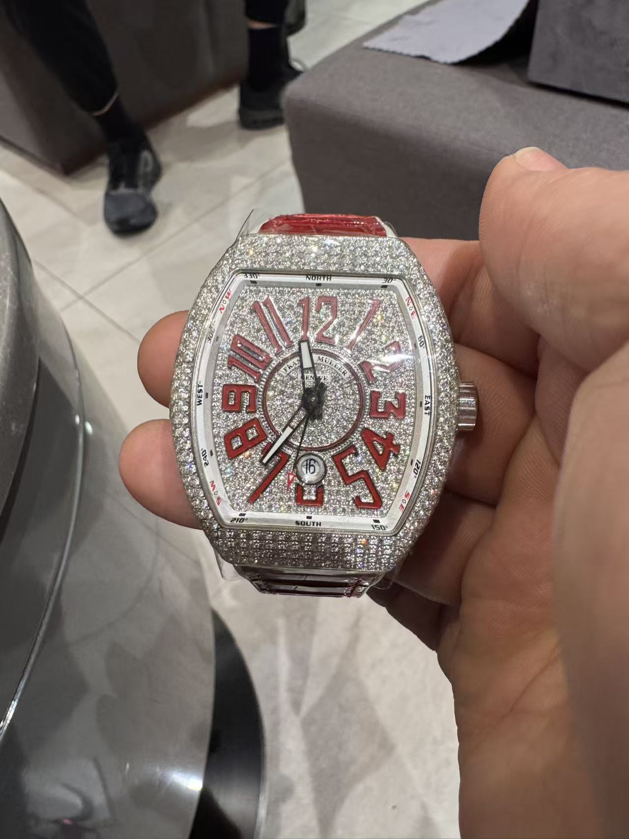 Franck Muller V 45 SC DT D CD OG RGWG