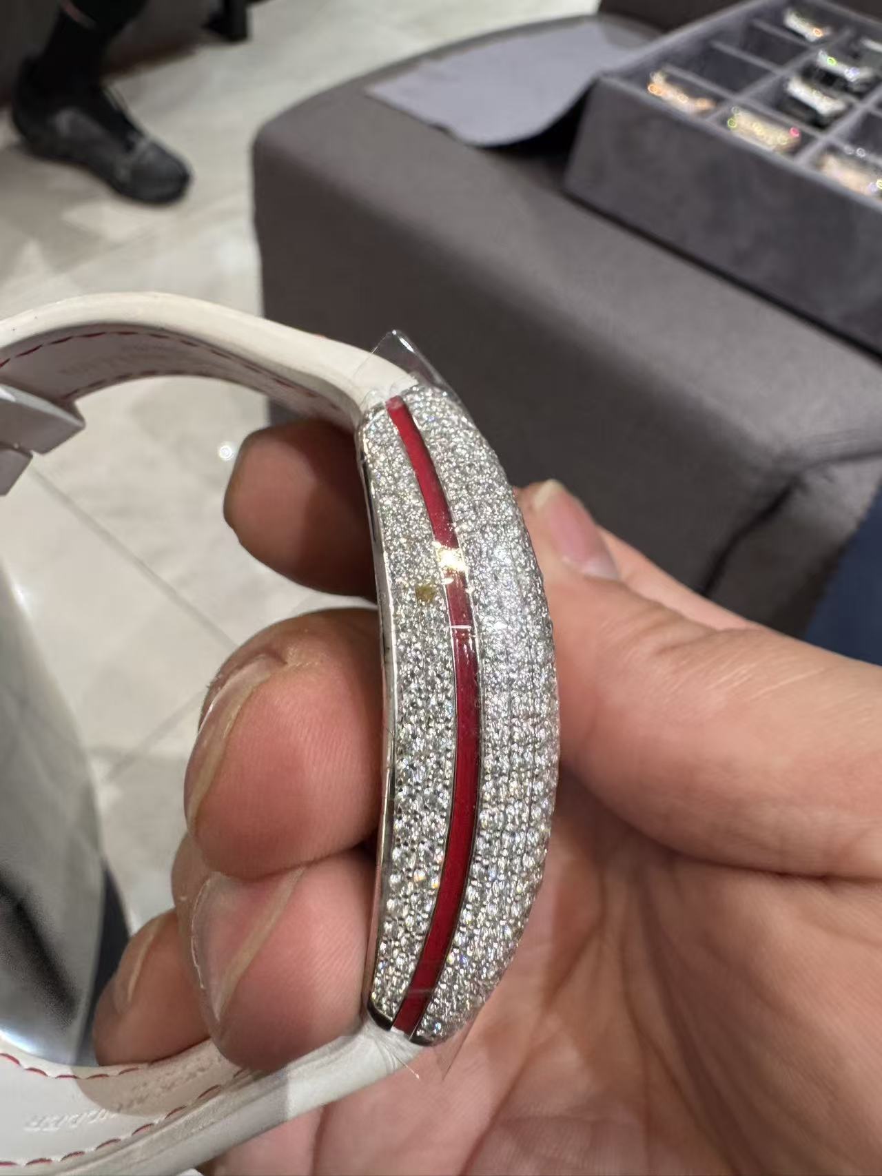 Franck Muller V 45 SC DT D CD OG RGWG detail 3