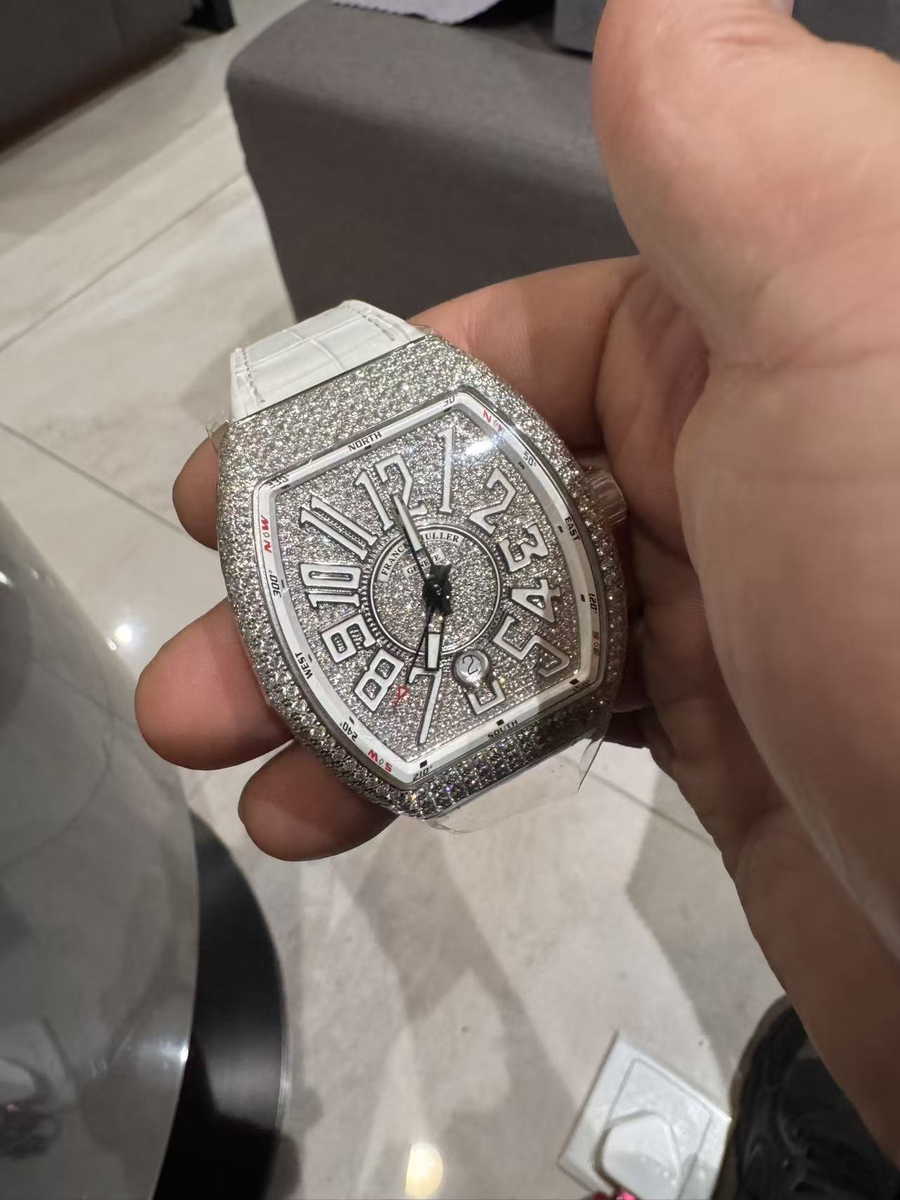 Franck Muller V 45 SC DT D CD AC BCAC detail 1
