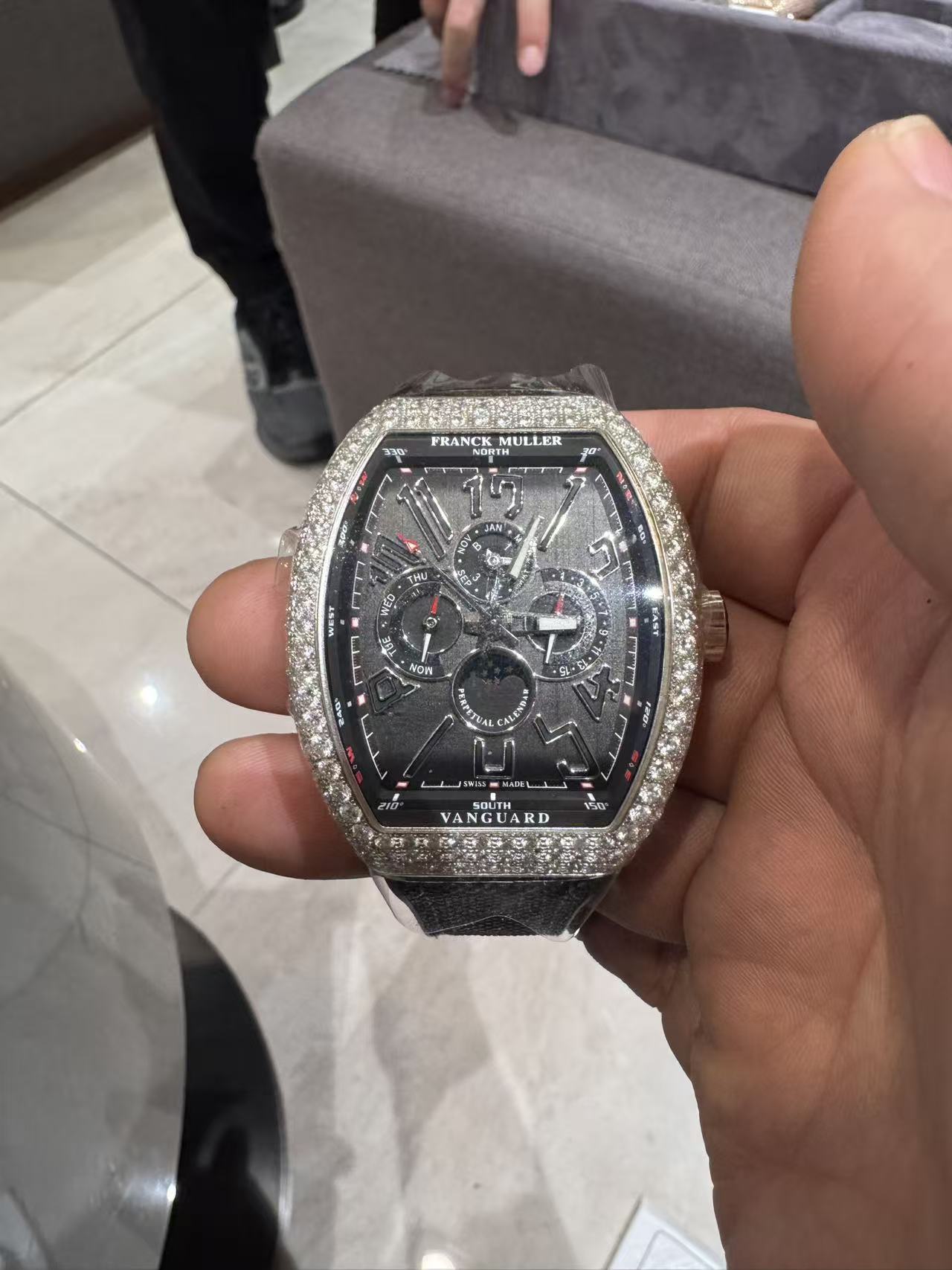 Franck Muller V 45 QP D AC NR AC