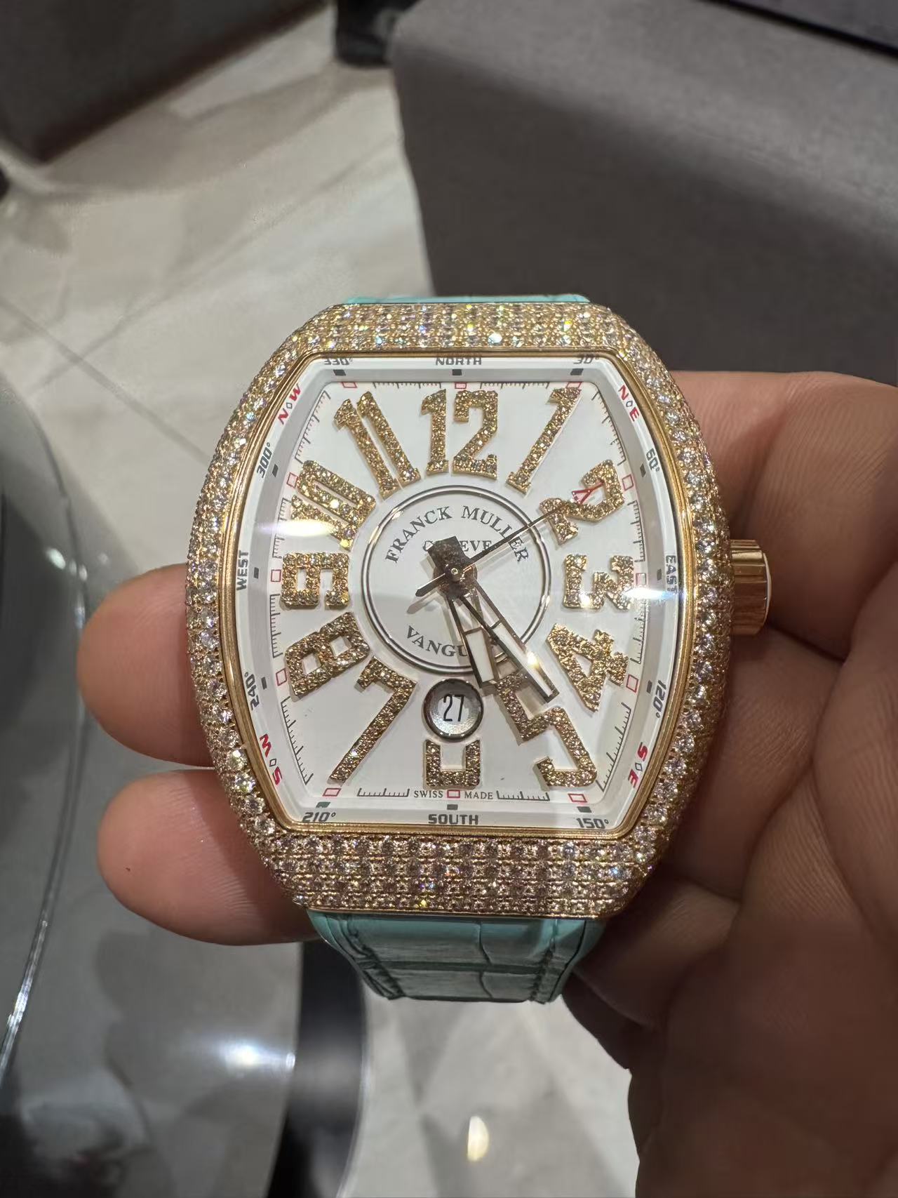 Franck Muller V 45 SC DT D NBR CD 5N BC5N