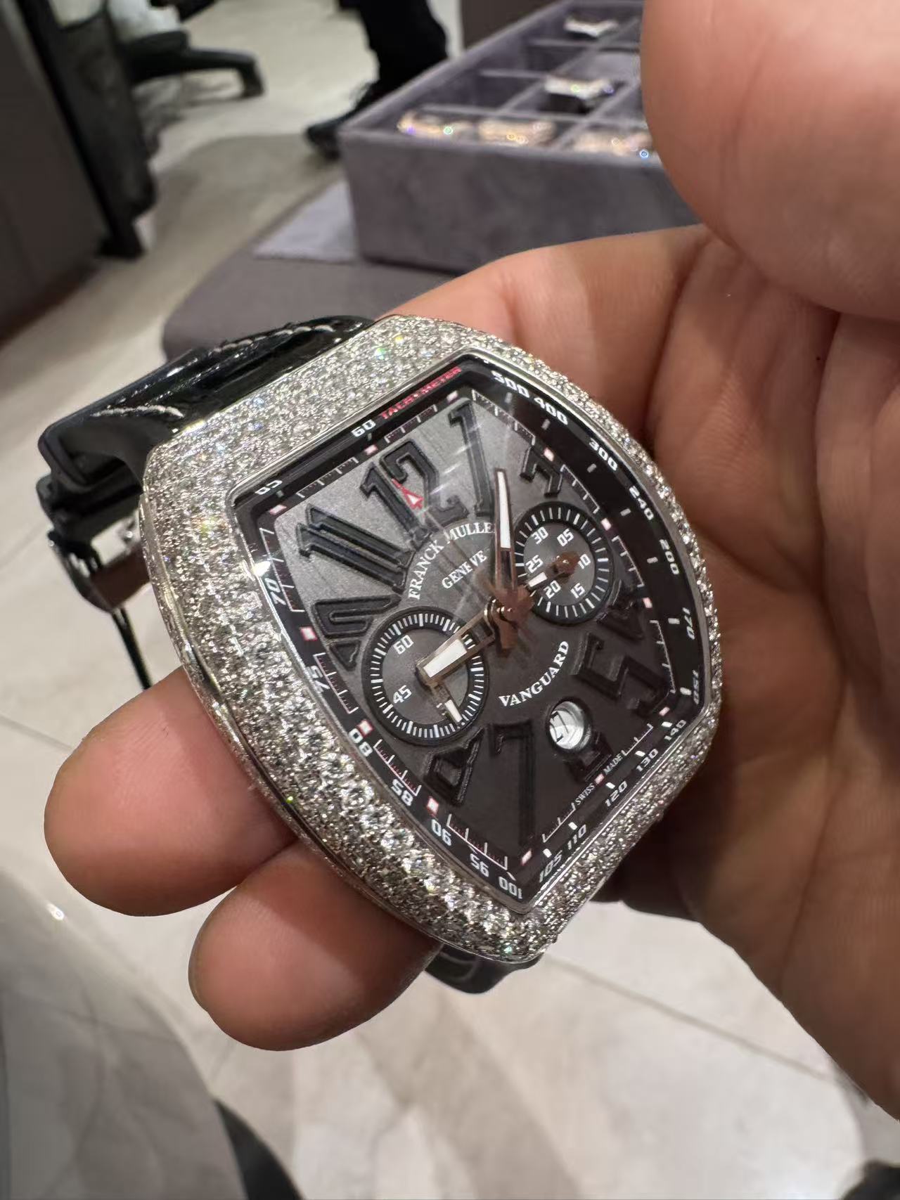 Franck Muller V 45 CC DT D AC NRAC detail 1