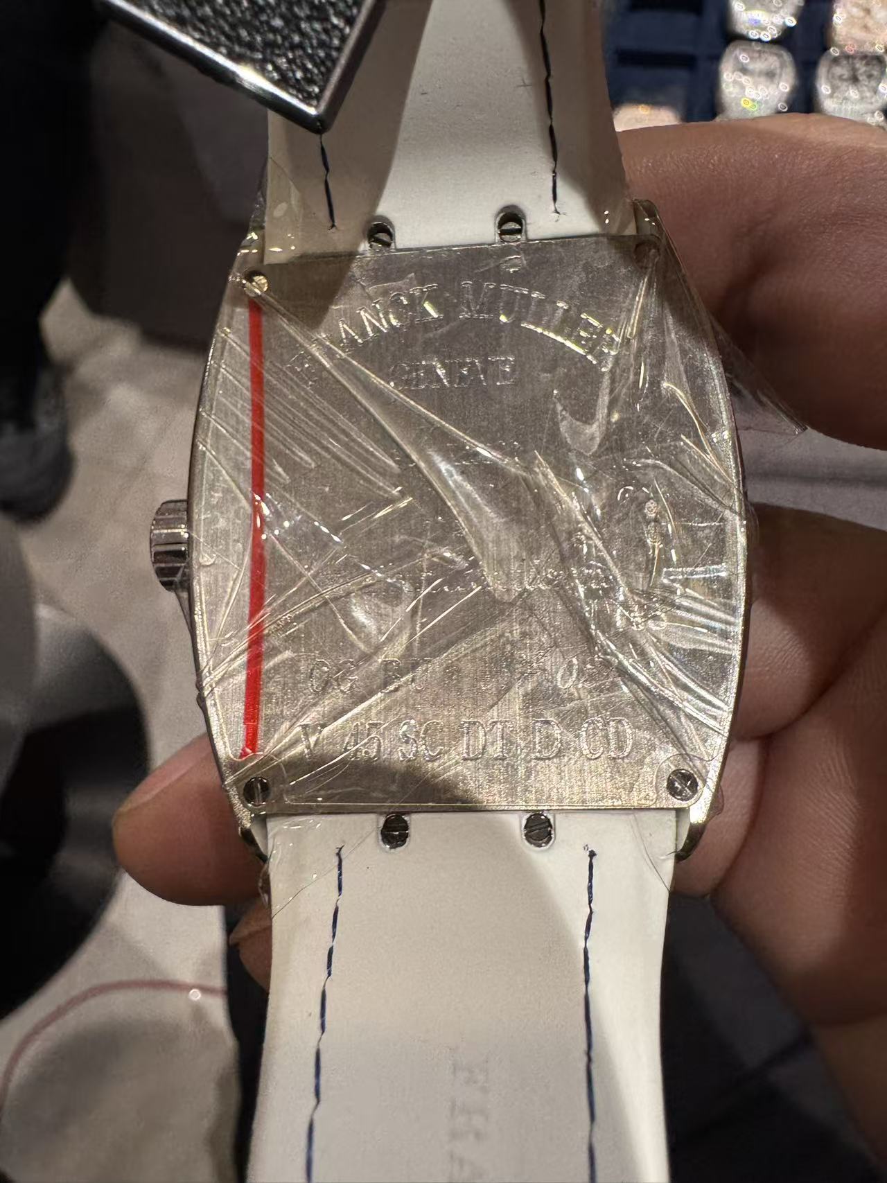 Franck Muller V 45 SC DT D CD OG BUWG detail 3