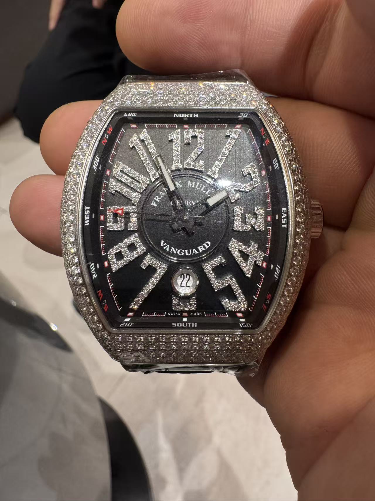 Franck Muller V 41 SC DT D NBR CD OG NRWG