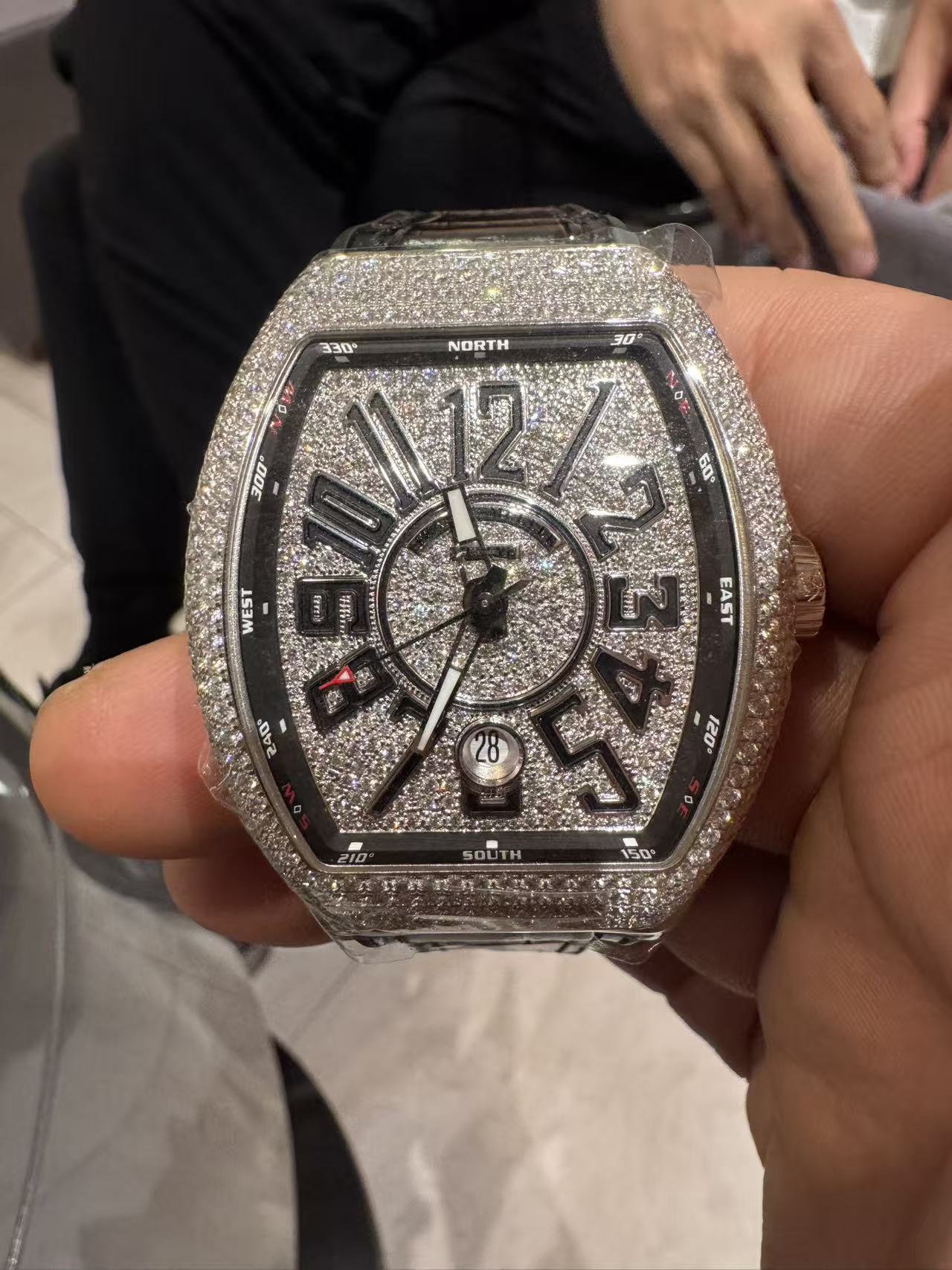 Franck Muller V 41 SC DT D CD OG NRWG