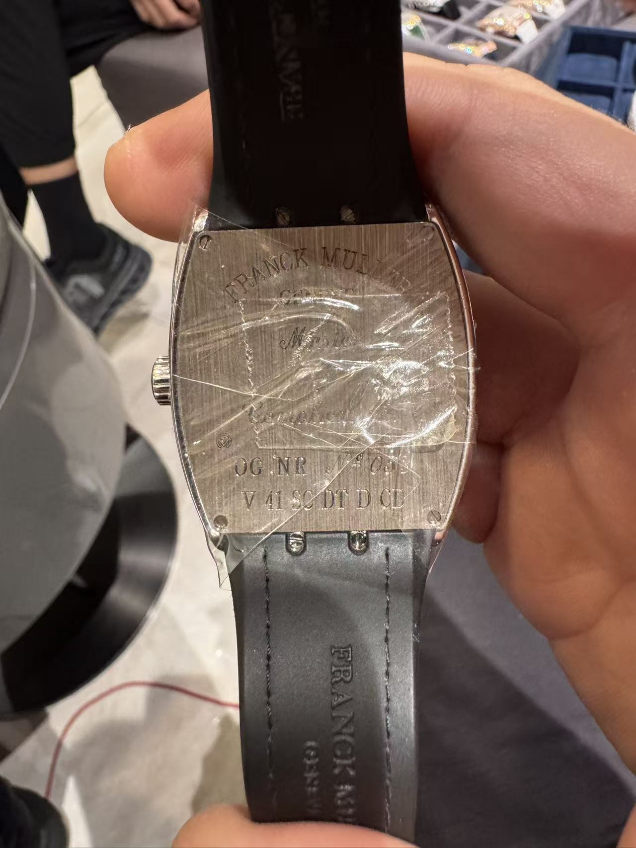Franck Muller V 41 SC DT D CD OG NRWG detail 3