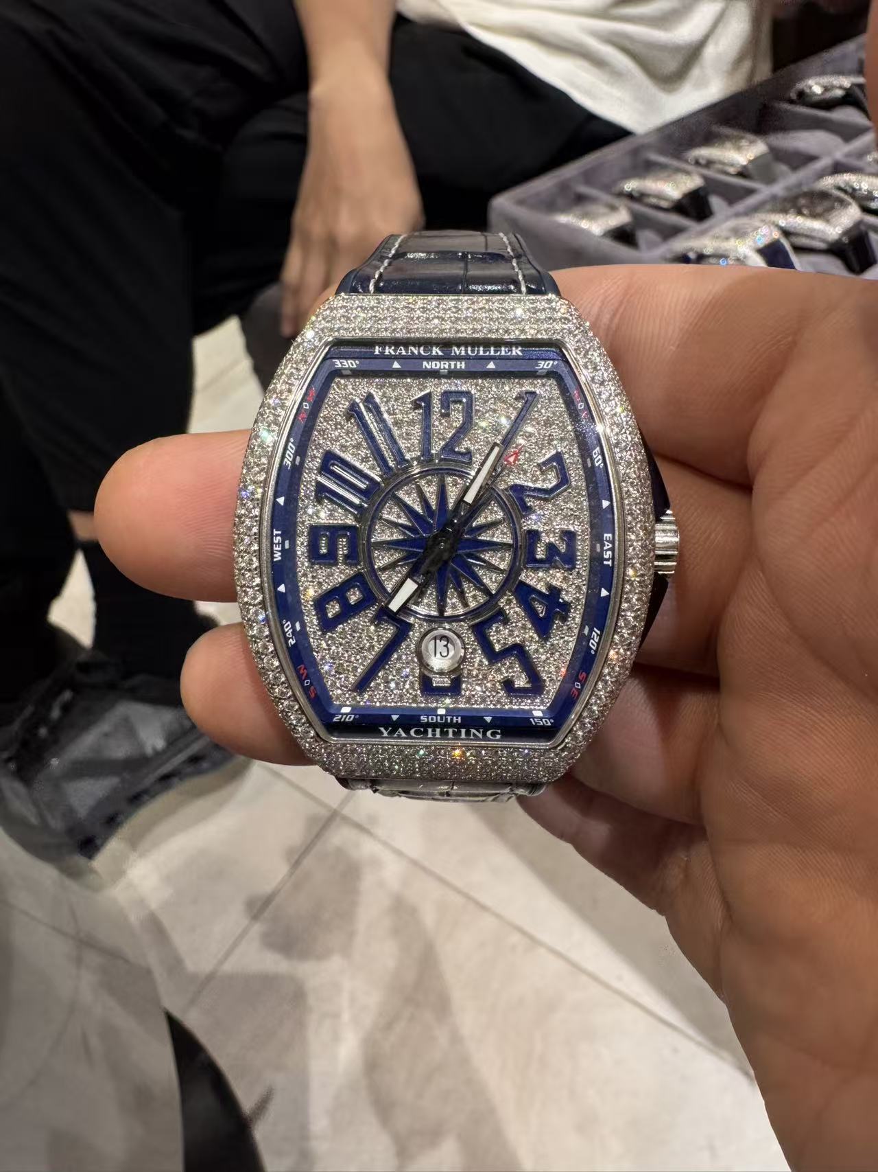 Franck Muller V 41 SC DT YACHTING D CD AC BLAC