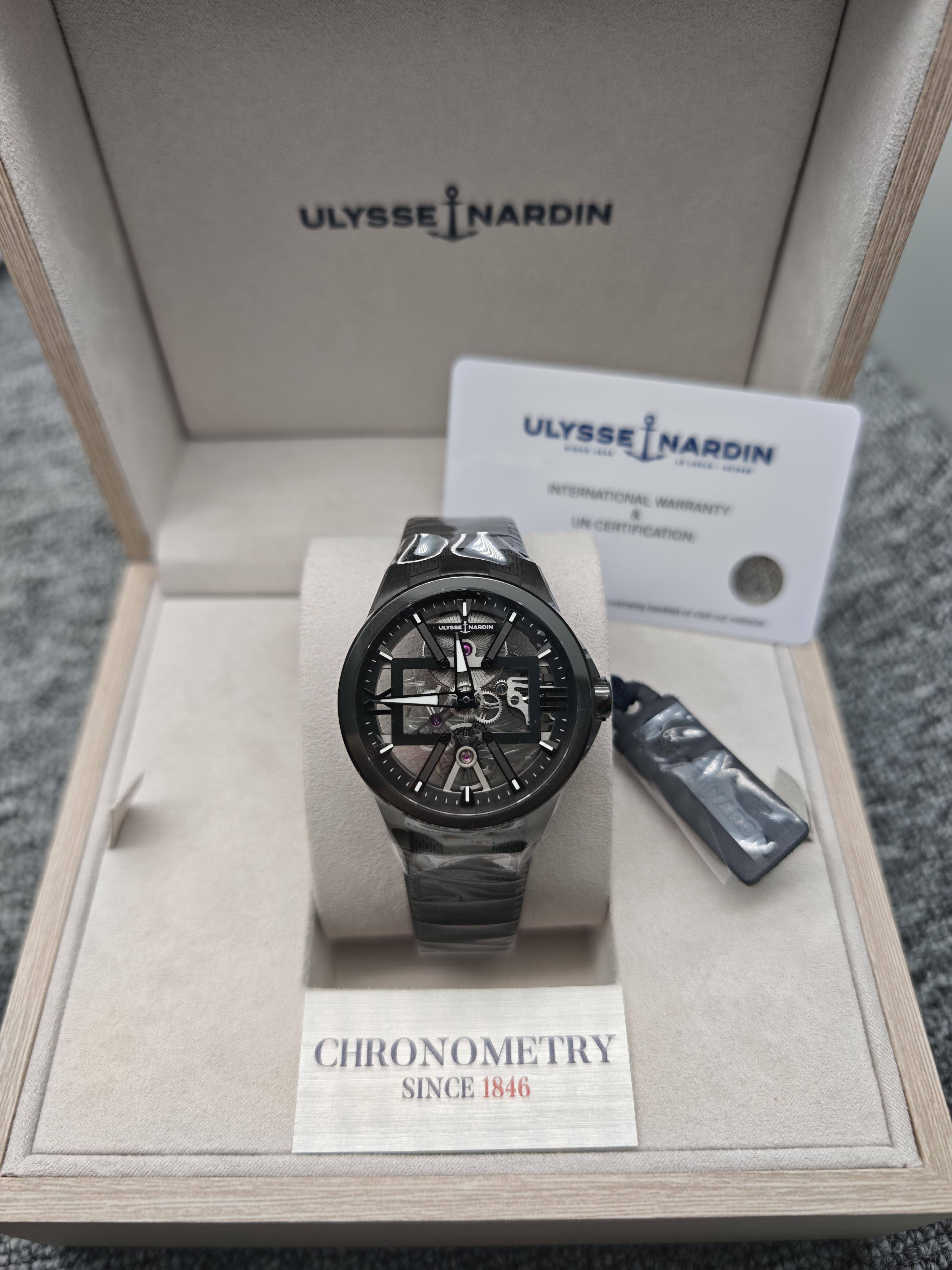 Ulysse Nardin 3713-260 / BLACK detail 2