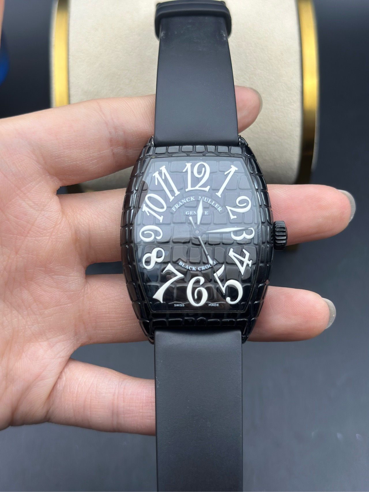Franck Muller 7880 SC BLK CRO detail 7
