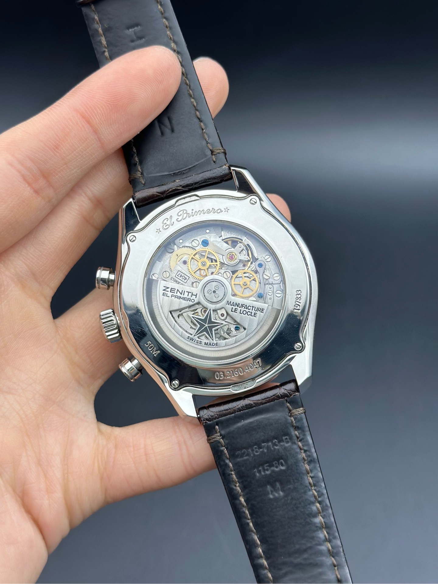 Zenith 03.2160.4047 / 01.c713 detail 7