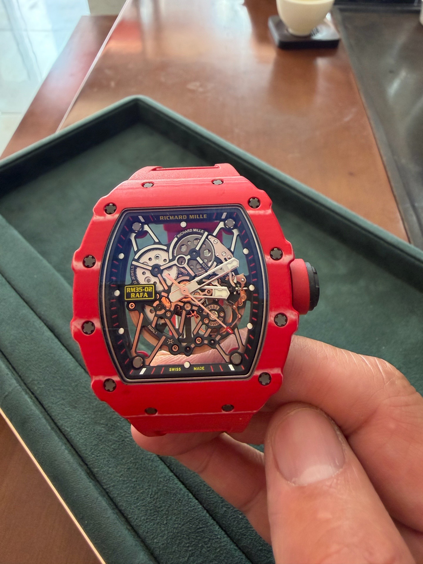 Richard Mille 35-02 RAFAEL NADAL detail 1