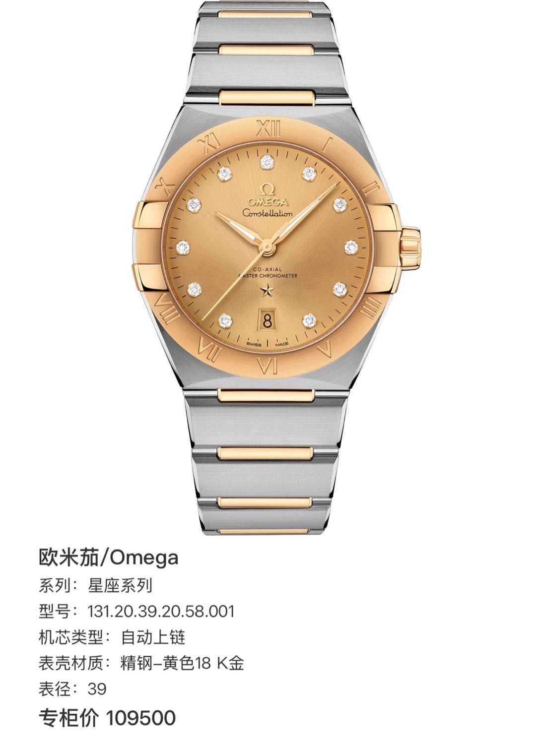 Omega 131.20.39.20.58.001 detail 2