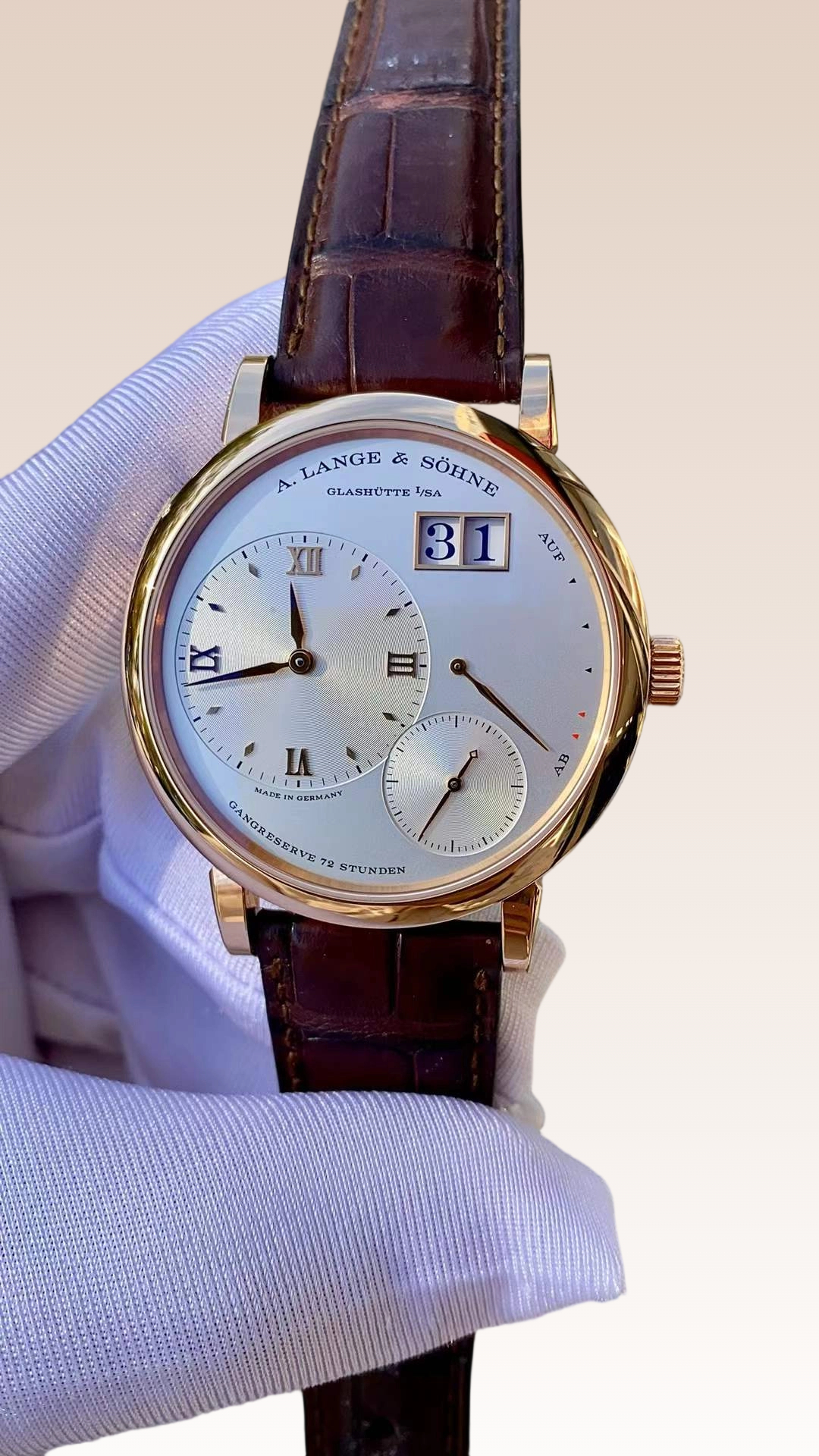 A. Lange & S&ouml;hne 117.032 detail 3