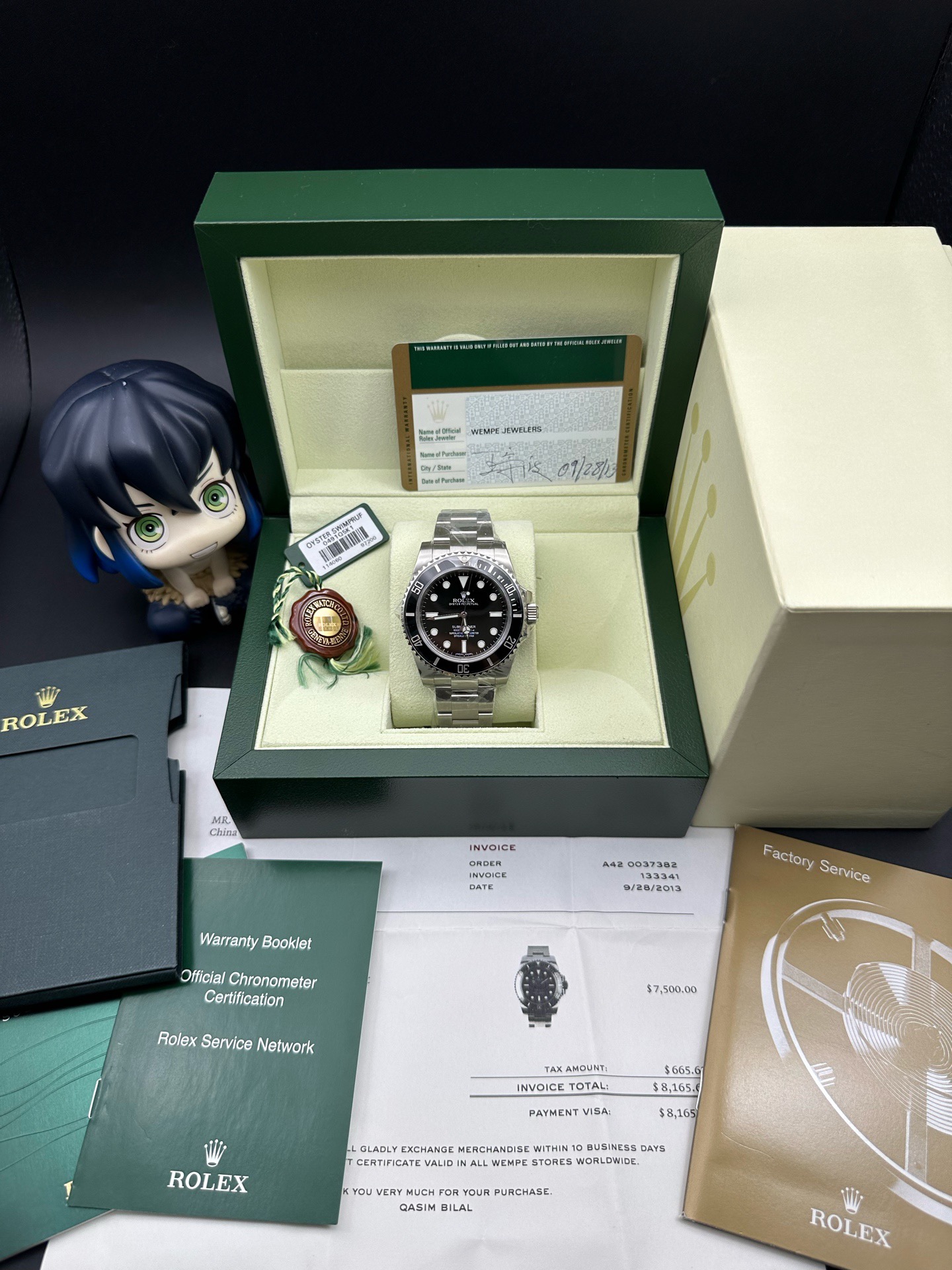 Rolex 114060 detail 7